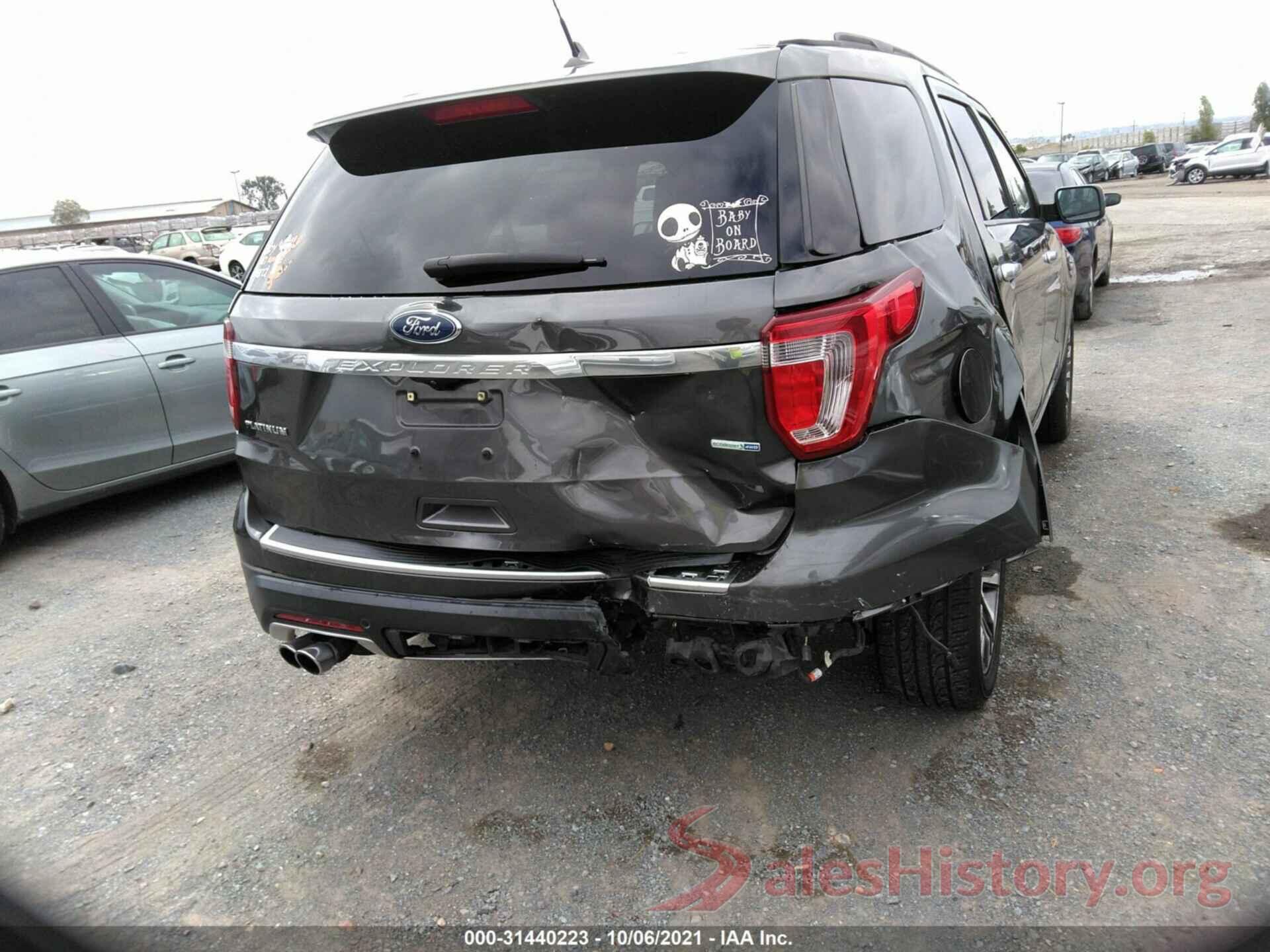 1FM5K8HT2JGC28342 2018 FORD EXPLORER