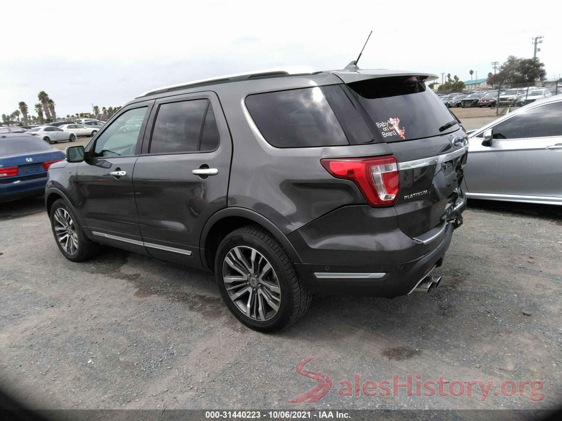 1FM5K8HT2JGC28342 2018 FORD EXPLORER