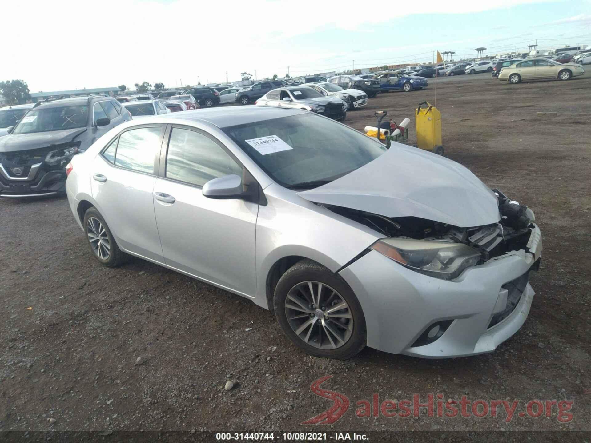 5YFBURHE8GP493699 2016 TOYOTA COROLLA