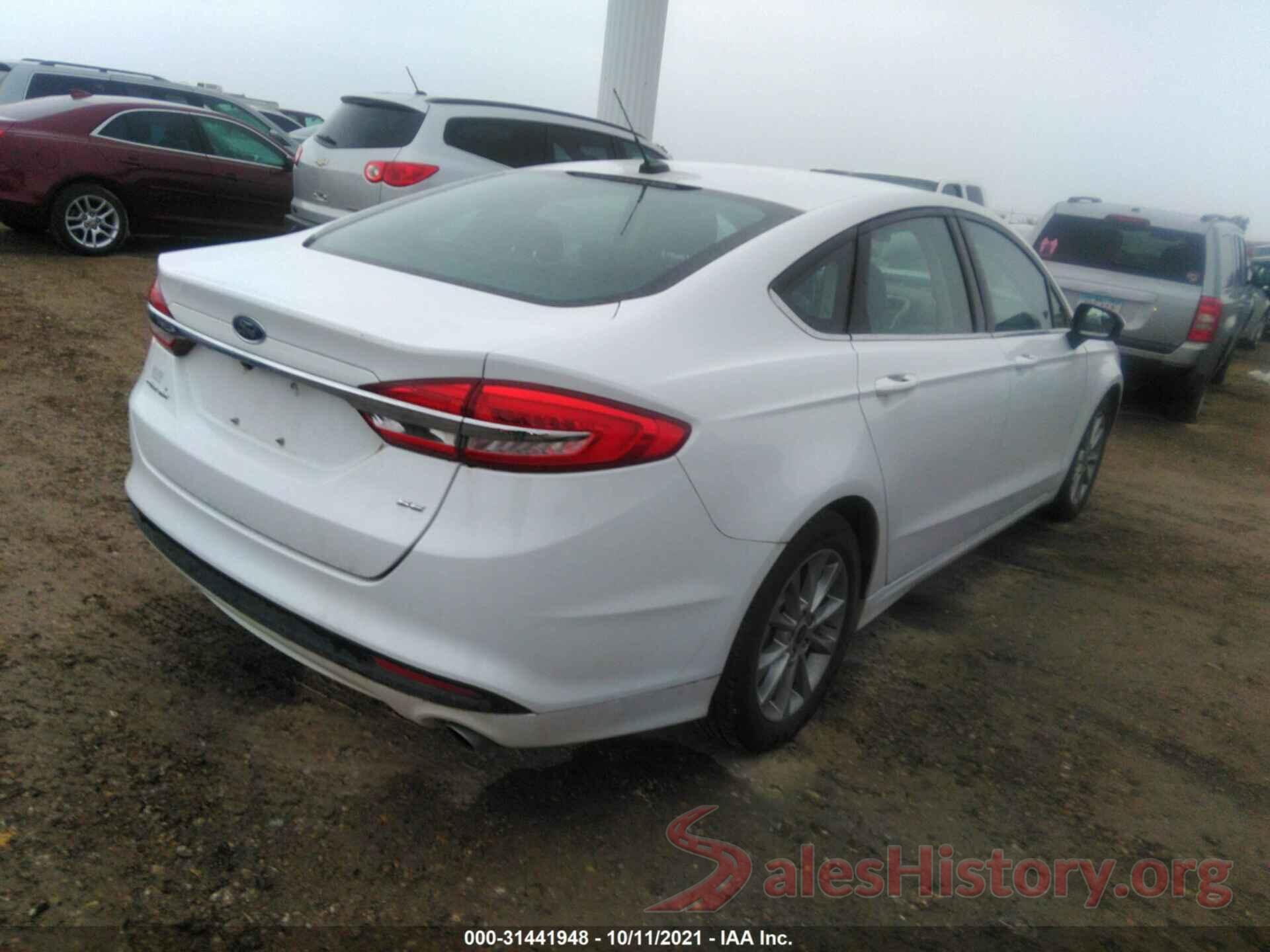 3FA6P0H79HR150620 2017 FORD FUSION