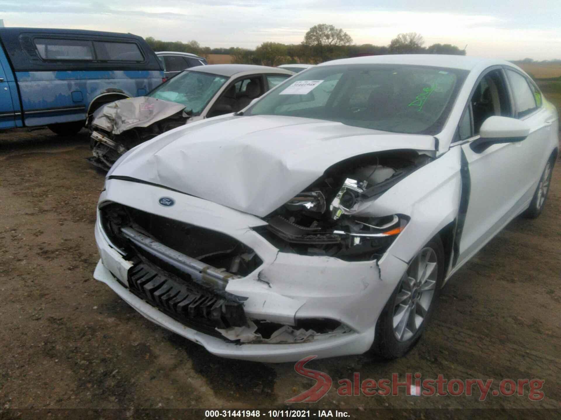 3FA6P0H79HR150620 2017 FORD FUSION