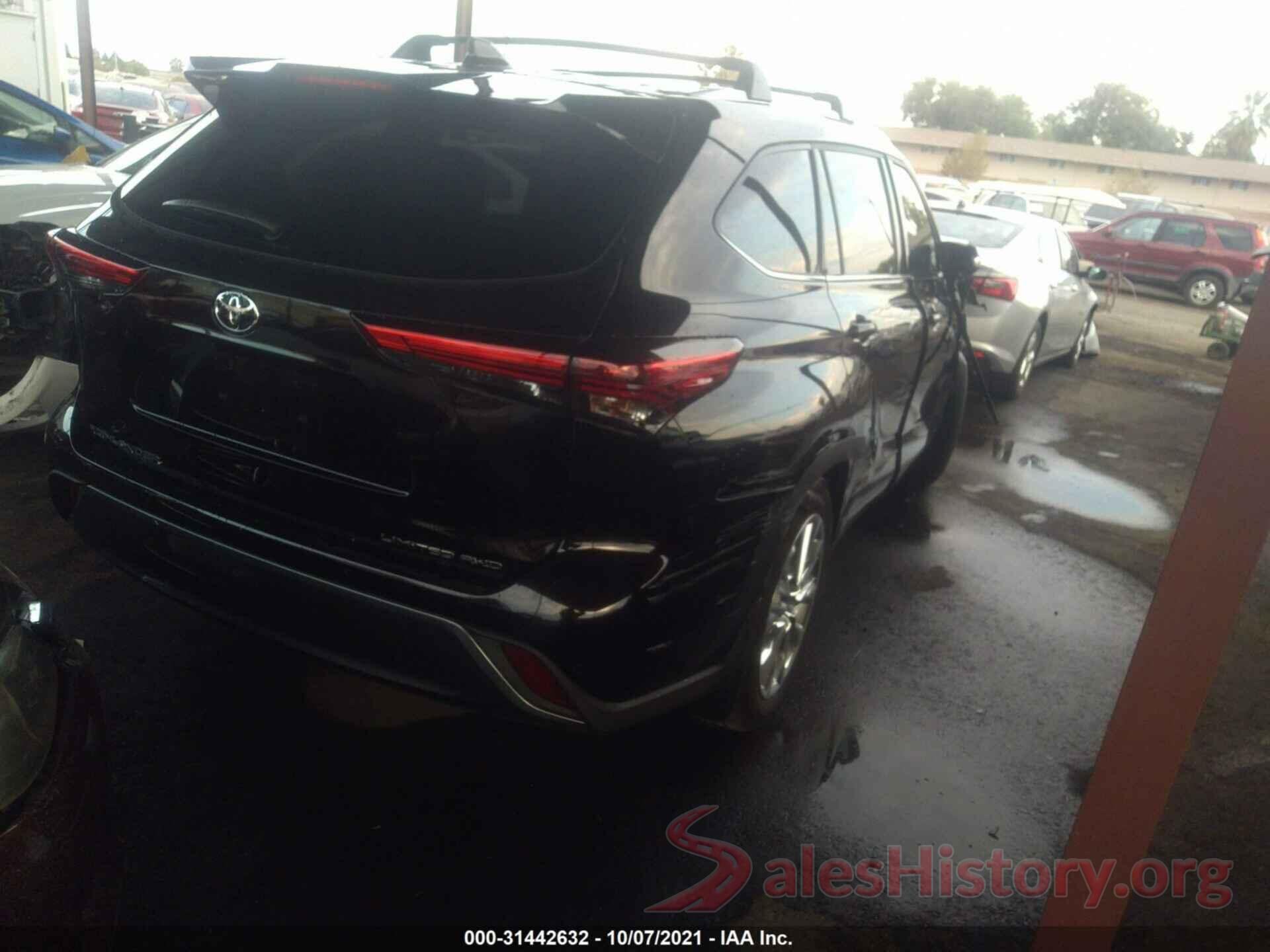 5TDDZRBH9MS119389 2021 TOYOTA HIGHLANDER