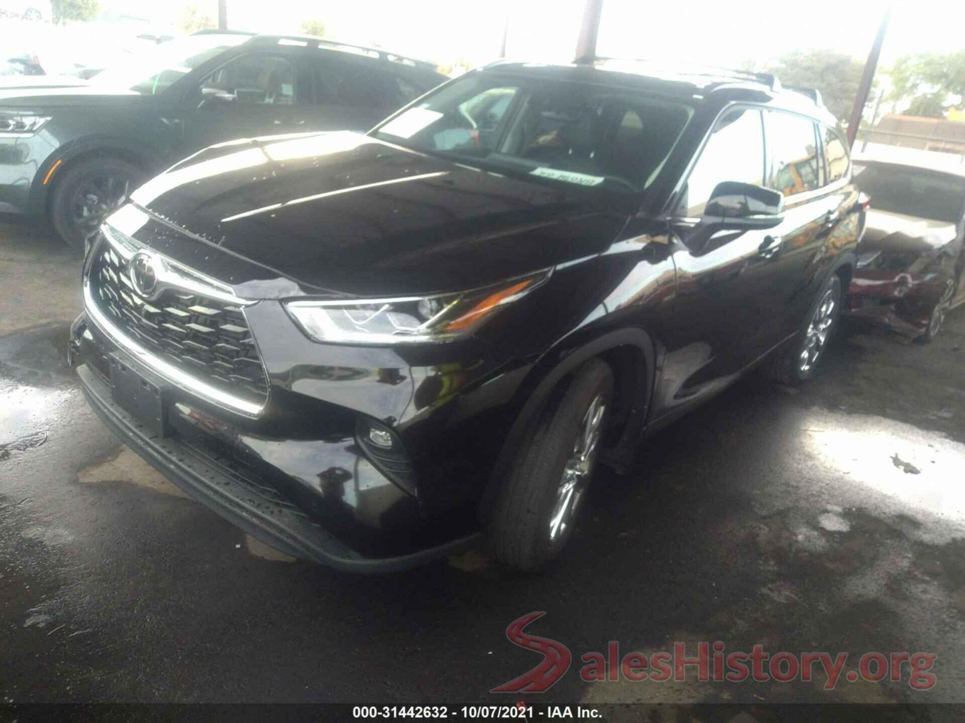 5TDDZRBH9MS119389 2021 TOYOTA HIGHLANDER