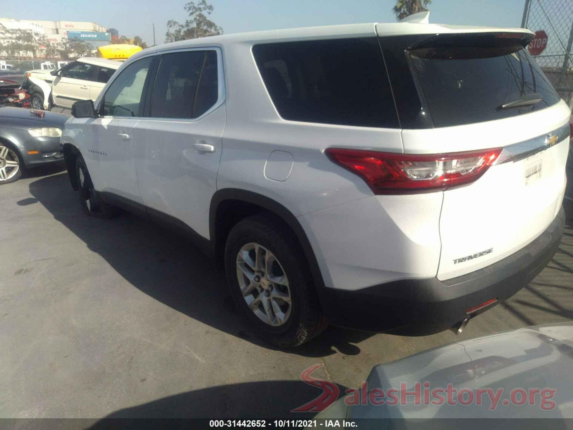 1GNERFKW3KJ181826 2019 CHEVROLET TRAVERSE