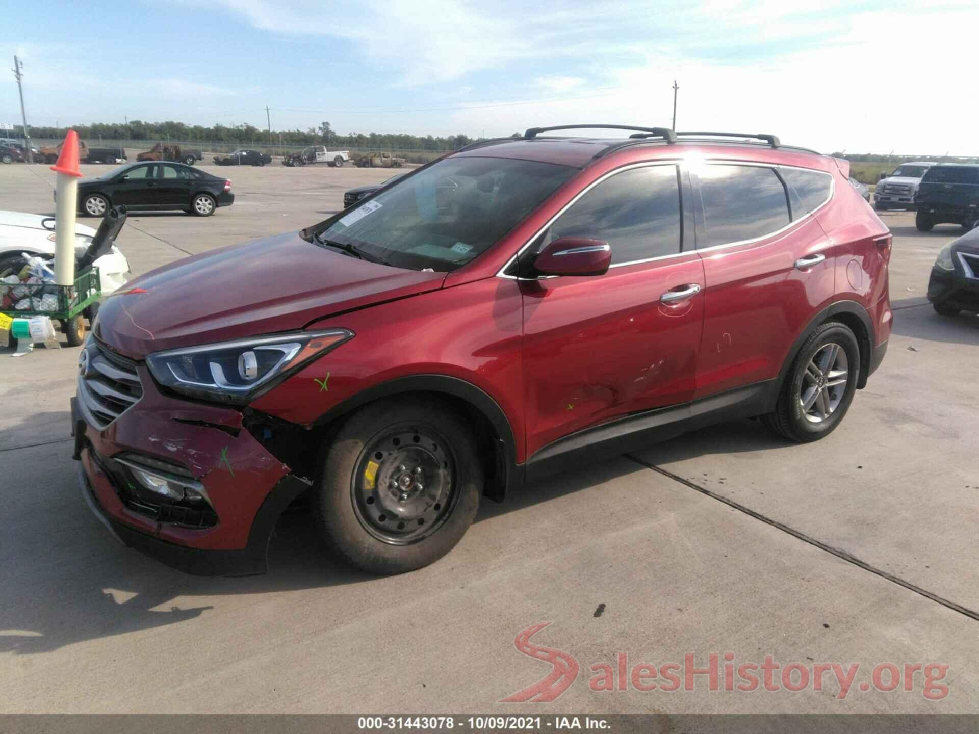 5XYZU3LB0JG506871 2018 HYUNDAI SANTA FE SPORT