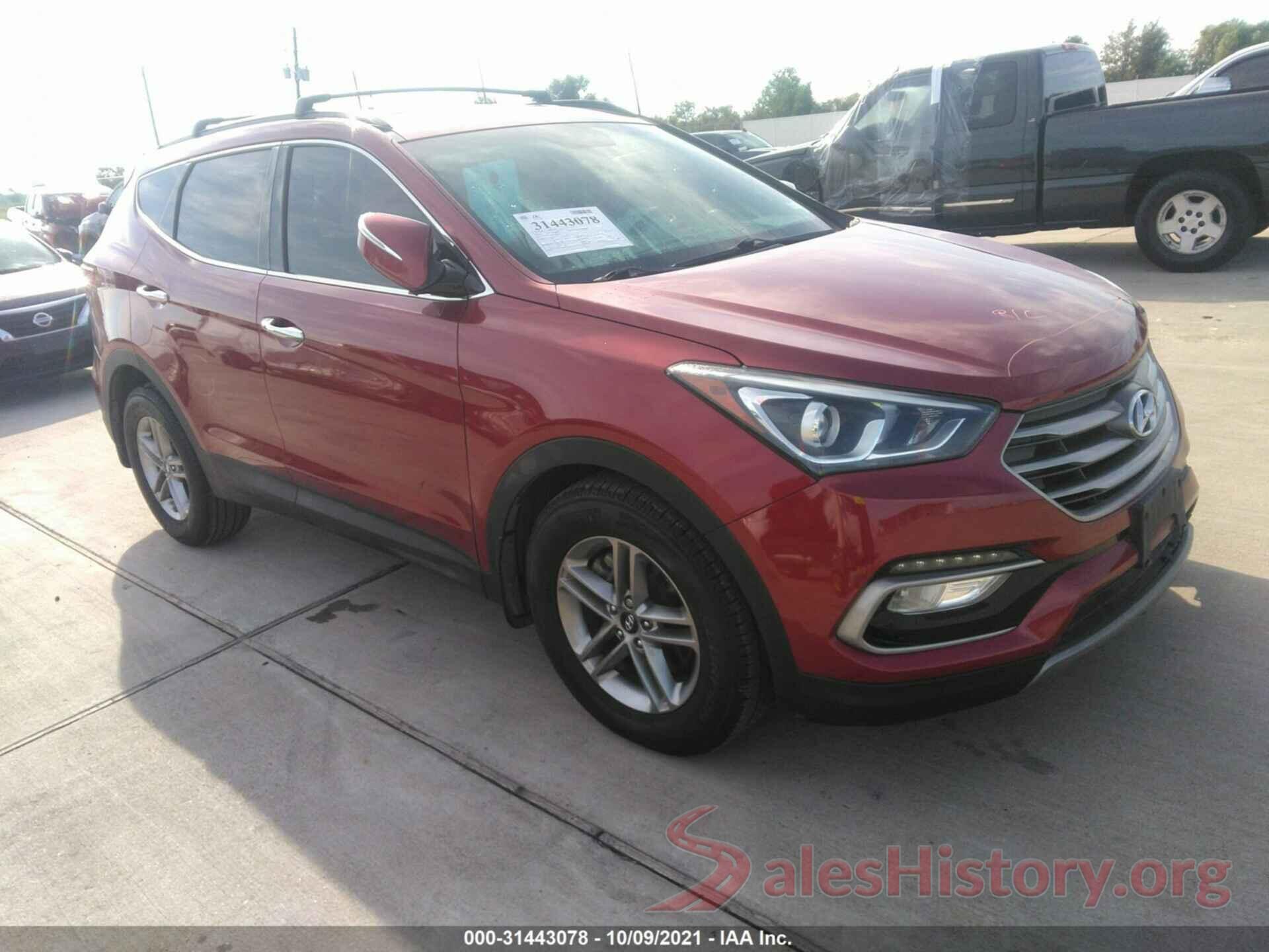 5XYZU3LB0JG506871 2018 HYUNDAI SANTA FE SPORT