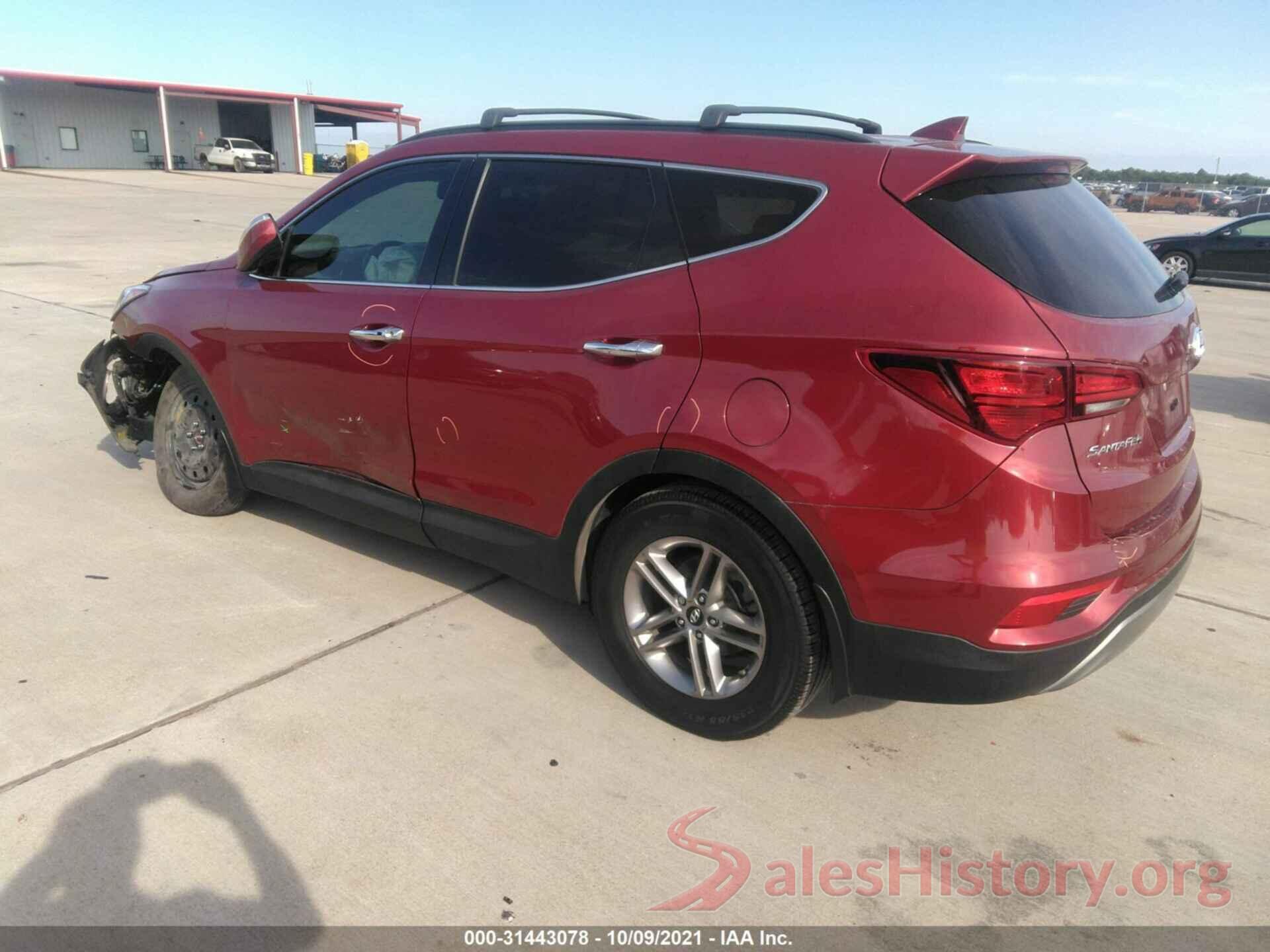 5XYZU3LB0JG506871 2018 HYUNDAI SANTA FE SPORT