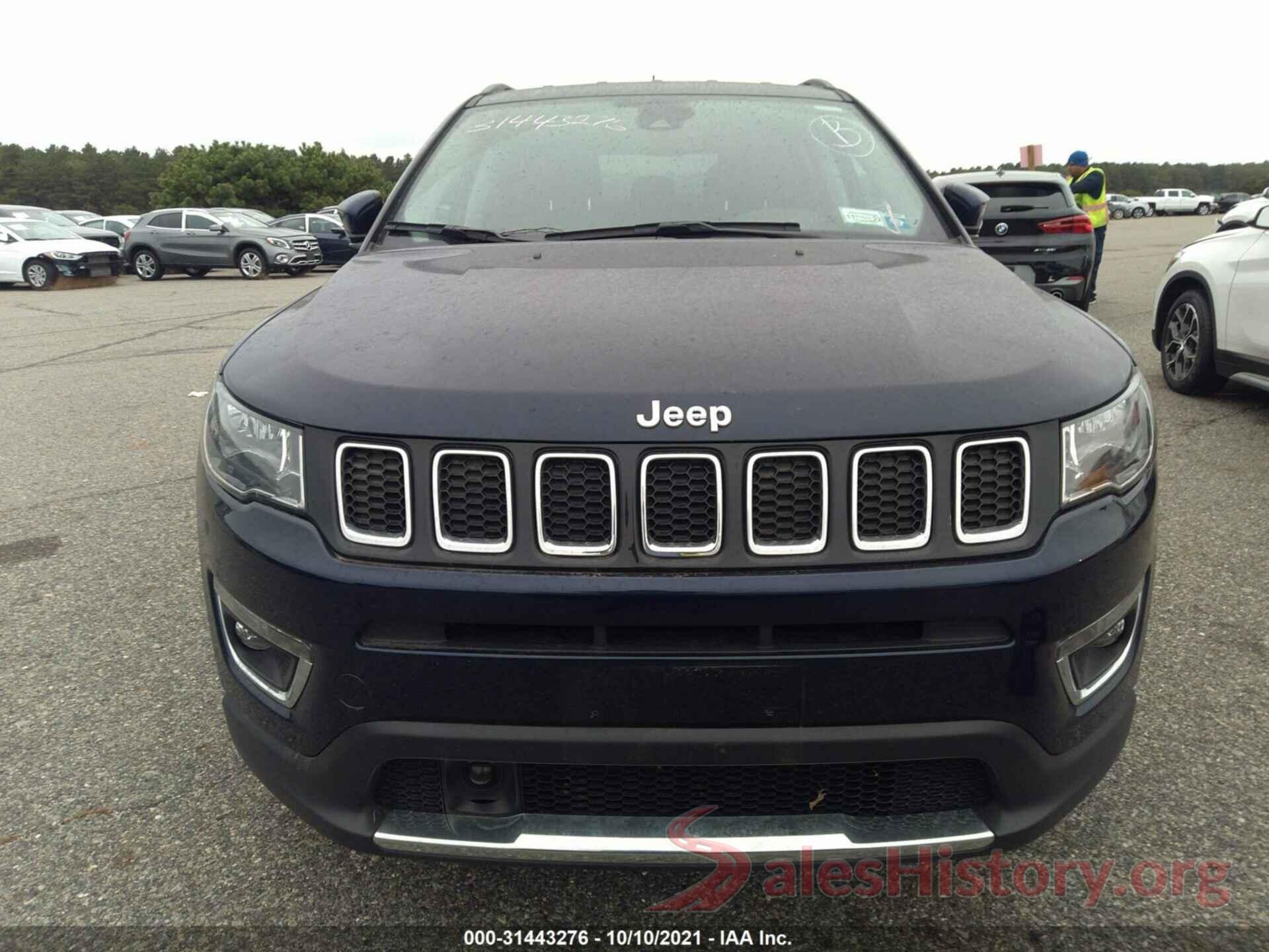 3C4NJDCB8MT506384 2021 JEEP COMPASS