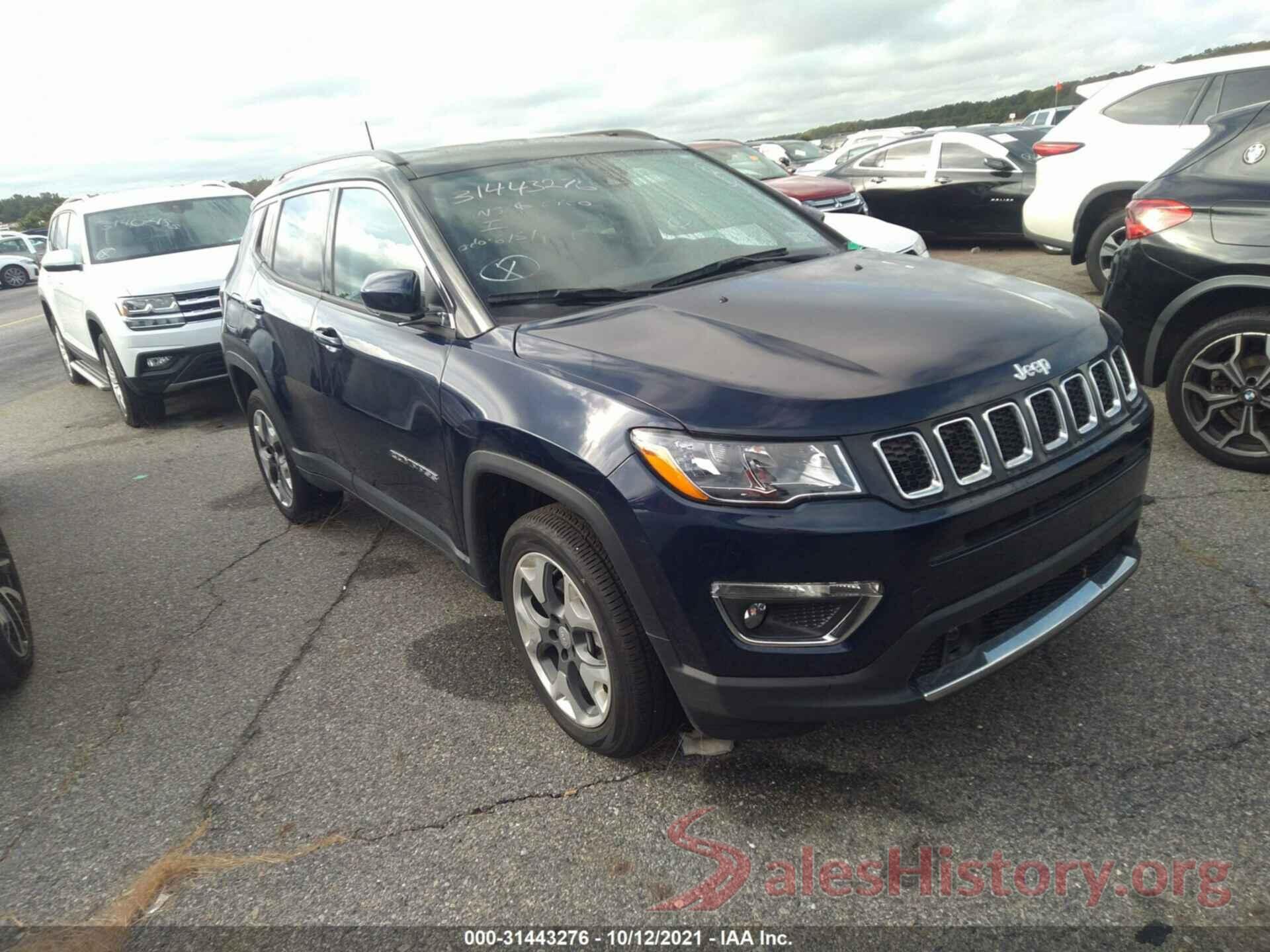 3C4NJDCB8MT506384 2021 JEEP COMPASS