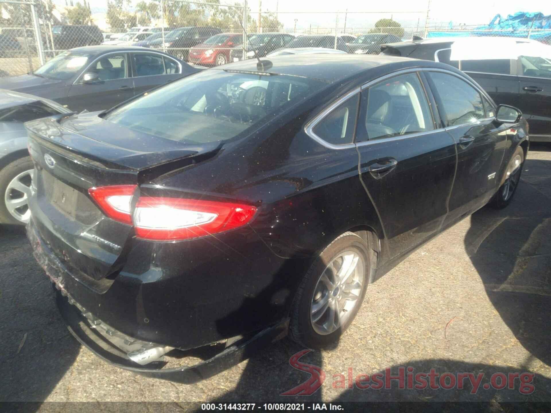 3FA6P0SUXGR241439 2016 FORD FUSION ENERGI