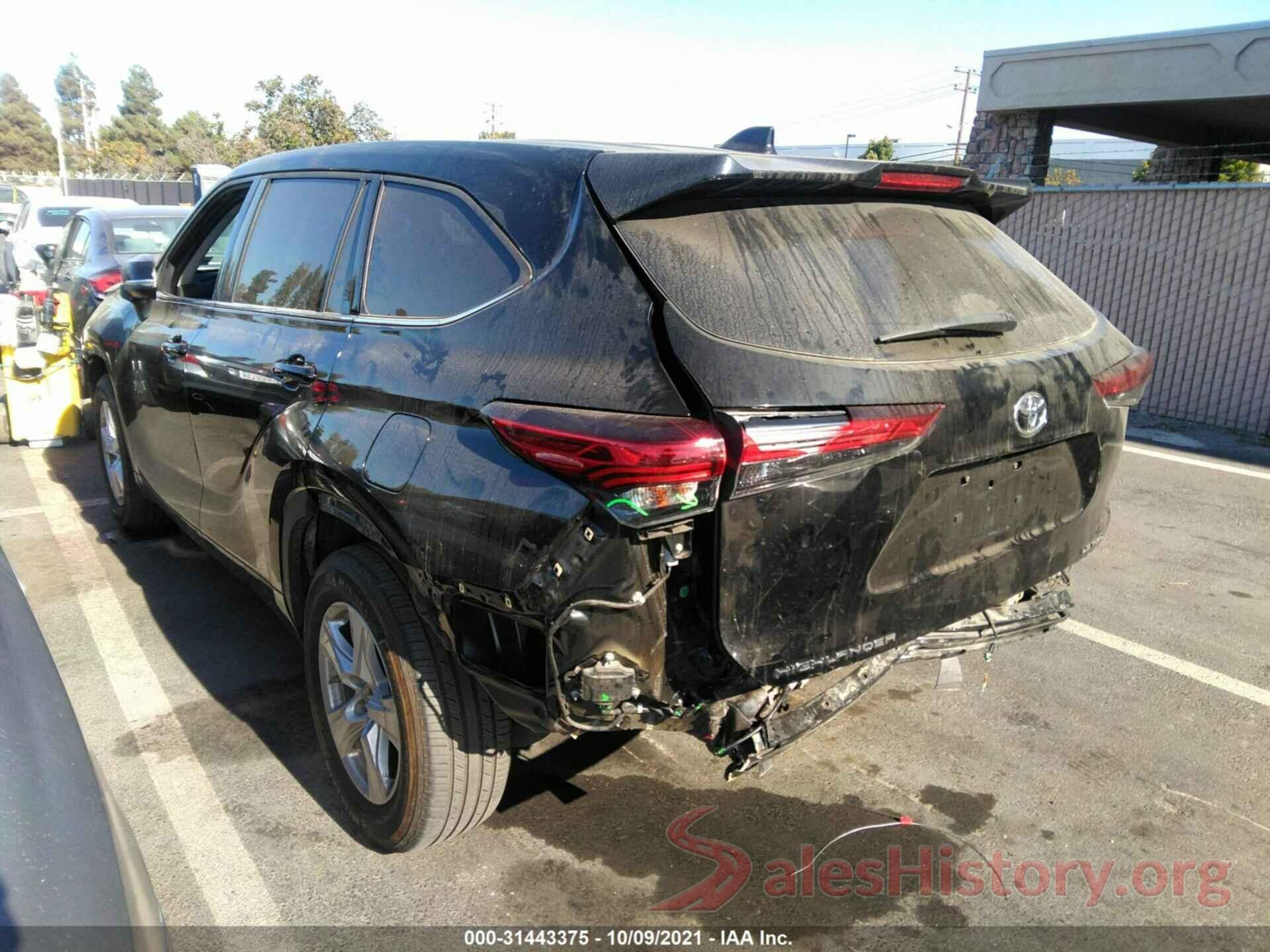 5TDBZRBH1LS502541 2020 TOYOTA HIGHLANDER