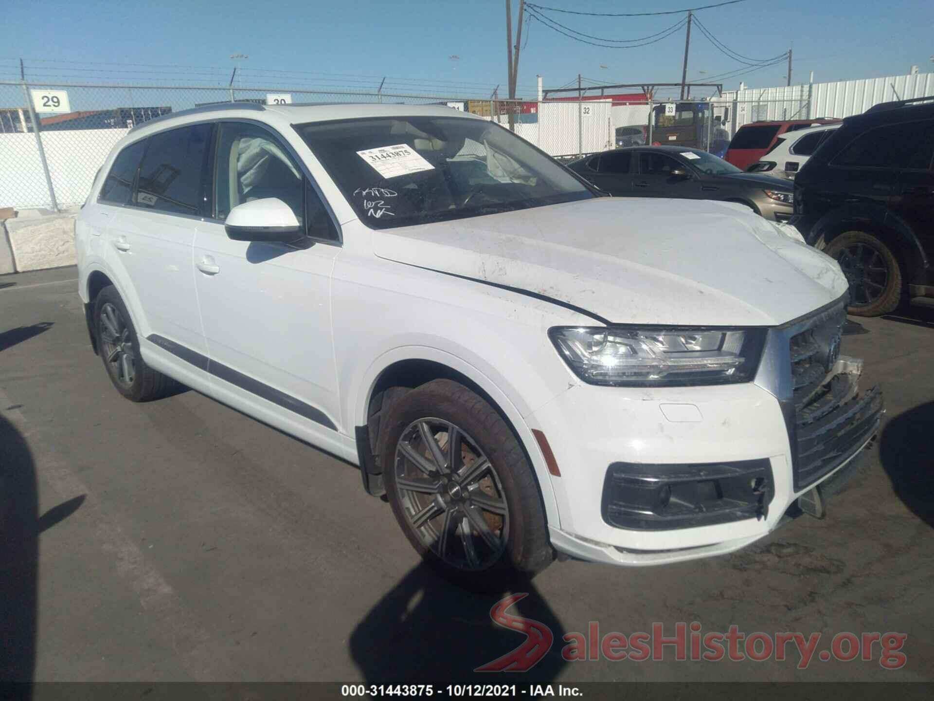 WA1LAAF74HD005110 2017 AUDI Q7