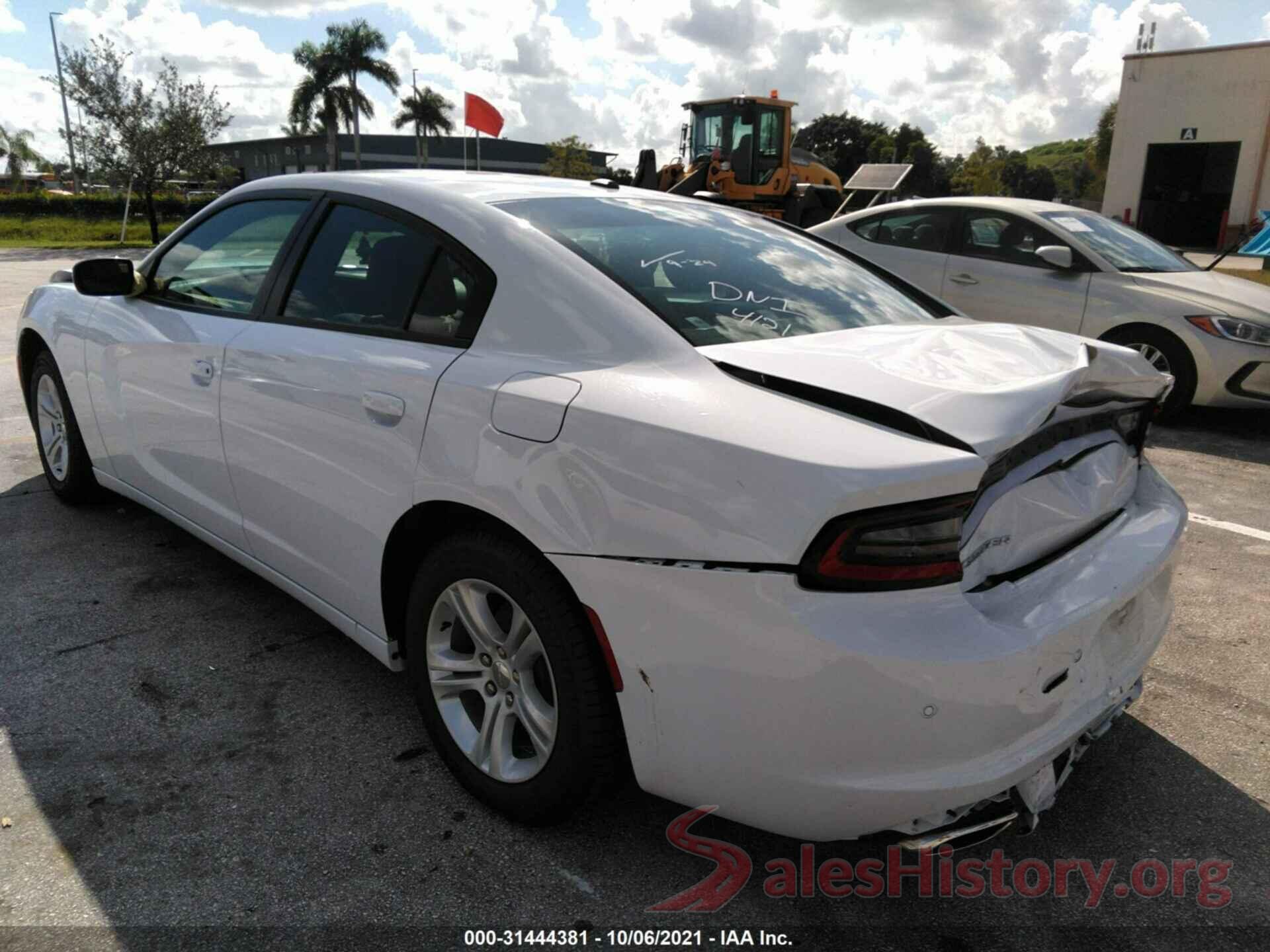 2C3CDXBG3MH531526 2021 DODGE CHARGER