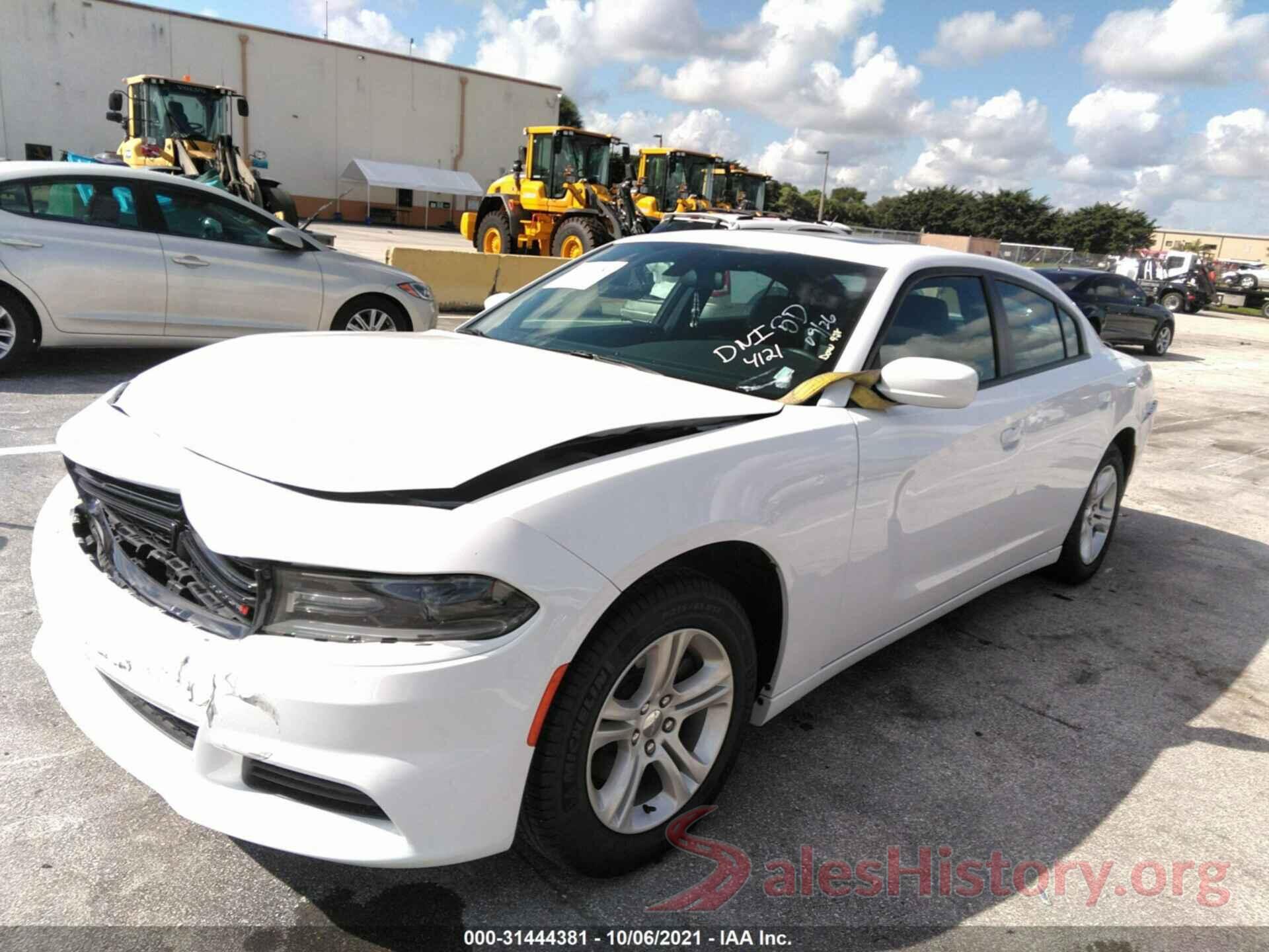 2C3CDXBG3MH531526 2021 DODGE CHARGER