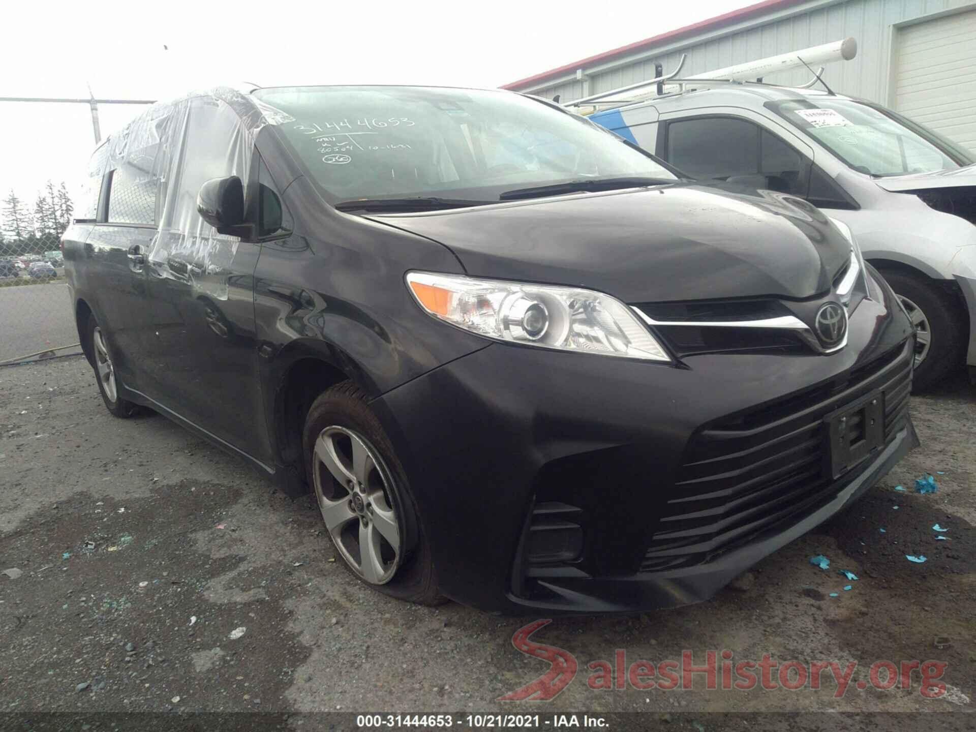 5TDKZ3DC3KS010090 2019 TOYOTA SIENNA