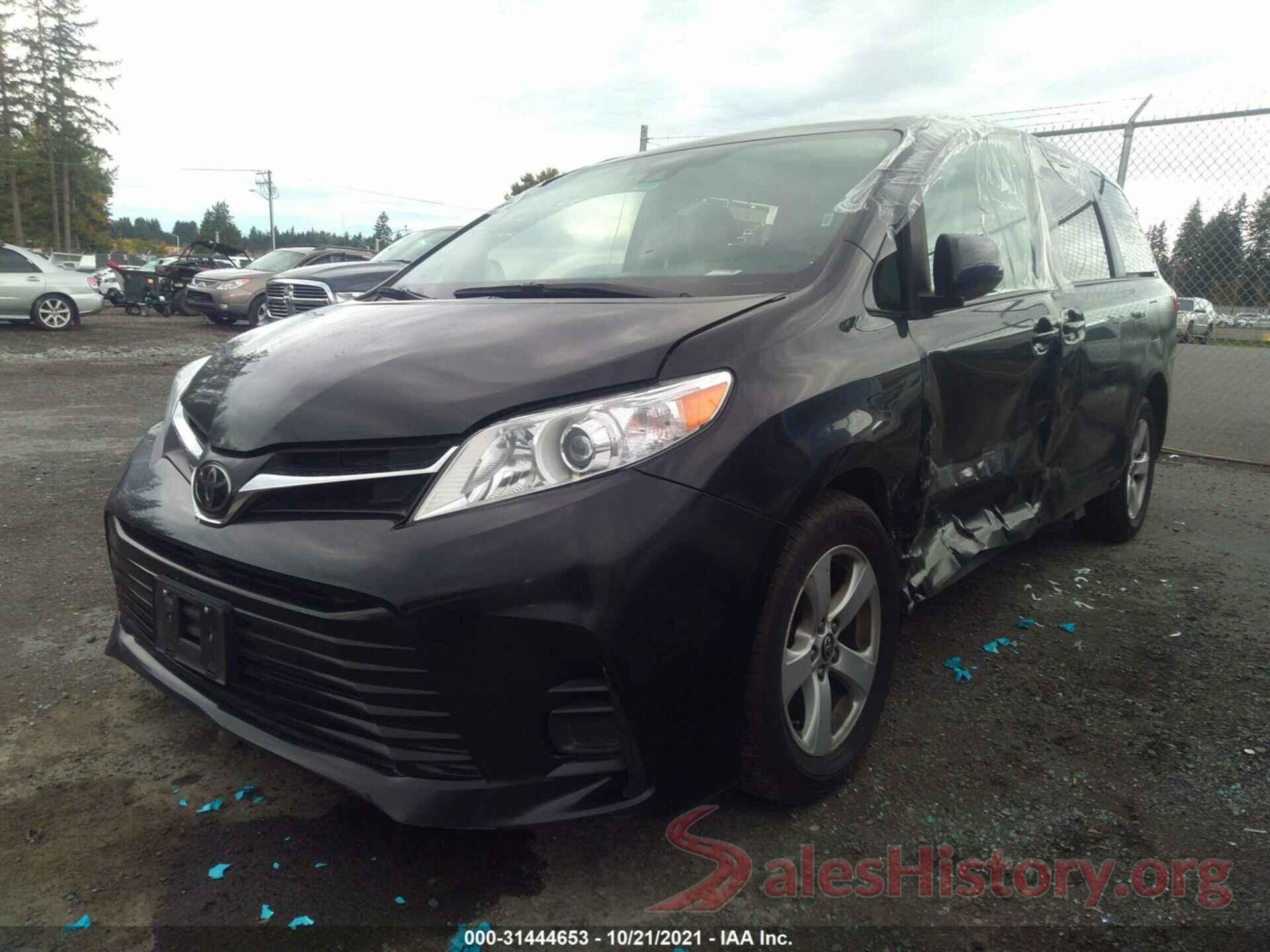 5TDKZ3DC3KS010090 2019 TOYOTA SIENNA