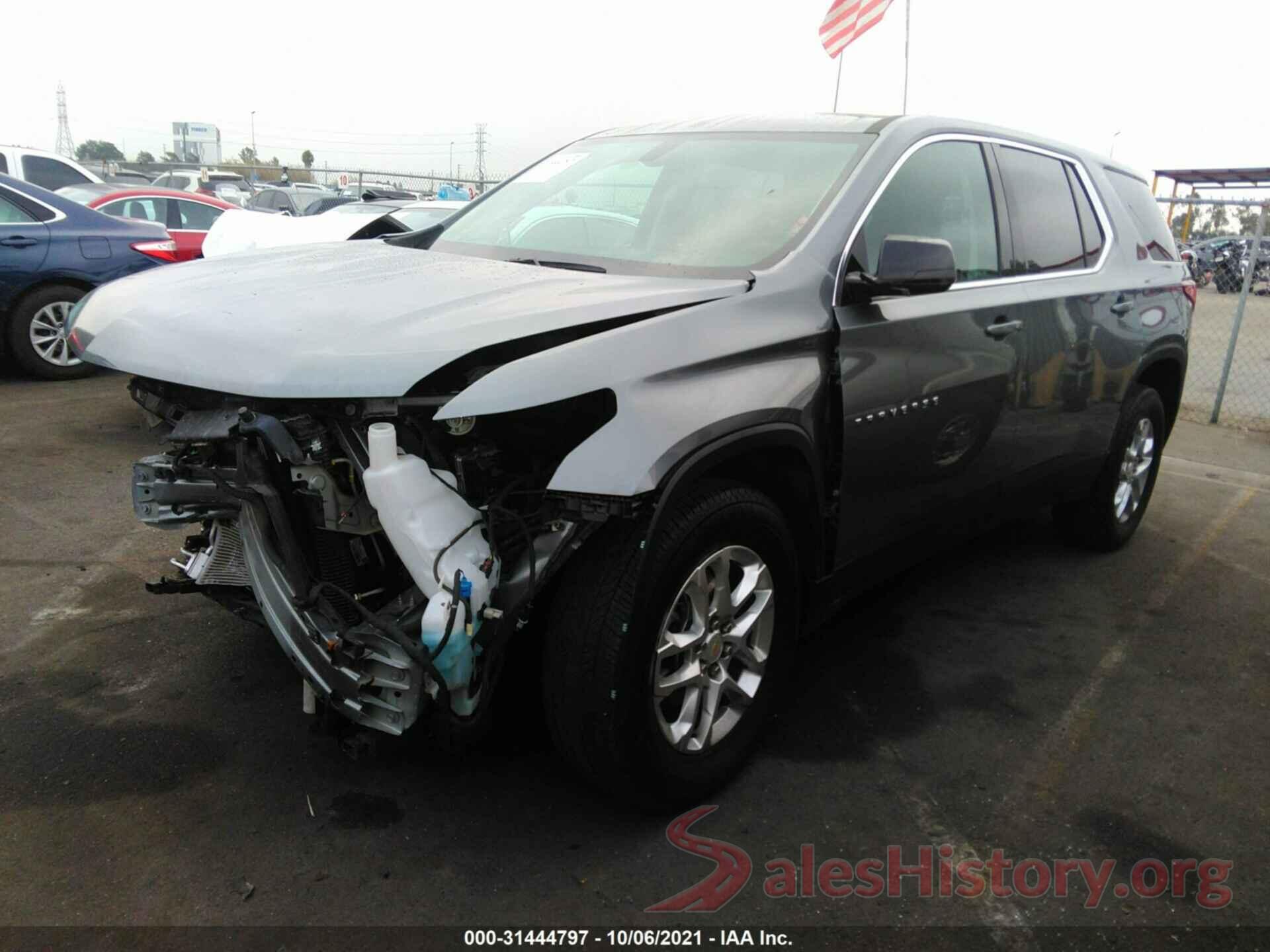 1GNEVFKW5MJ105023 2021 CHEVROLET TRAVERSE