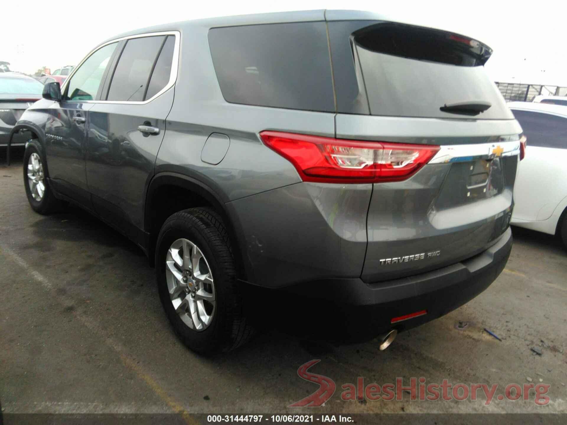 1GNEVFKW5MJ105023 2021 CHEVROLET TRAVERSE