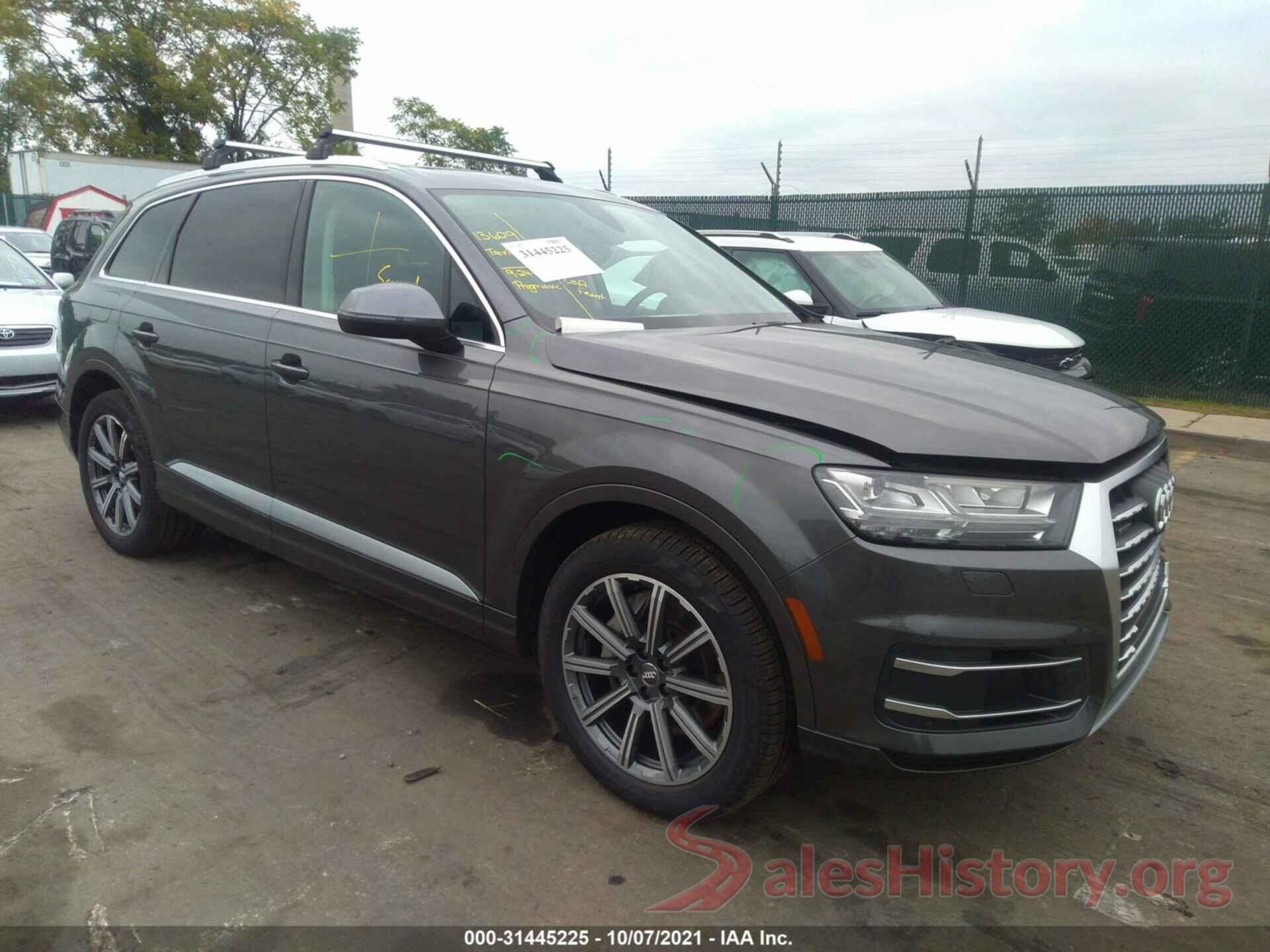 WA1LHAF73KD040028 2019 AUDI Q7