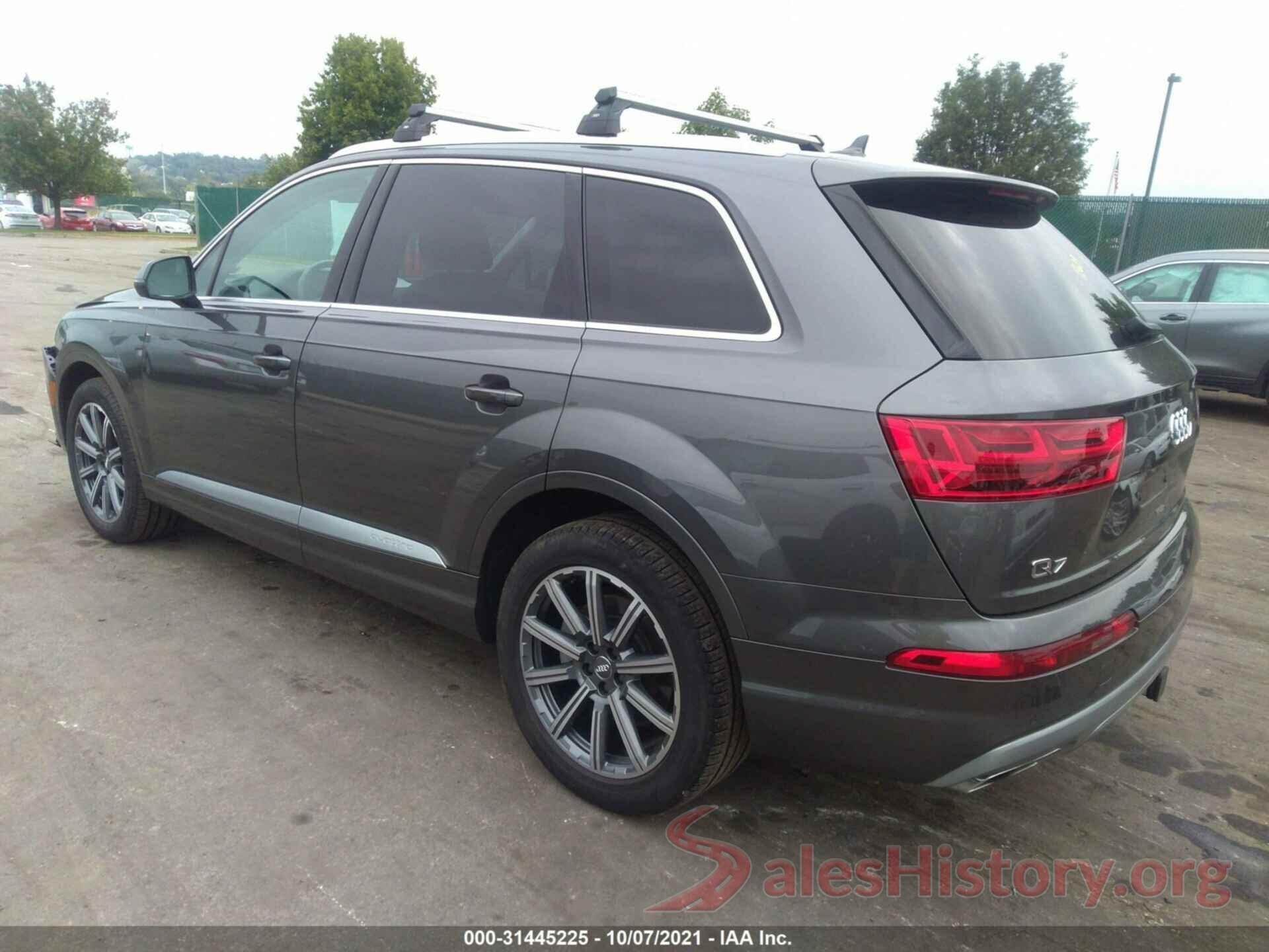 WA1LHAF73KD040028 2019 AUDI Q7