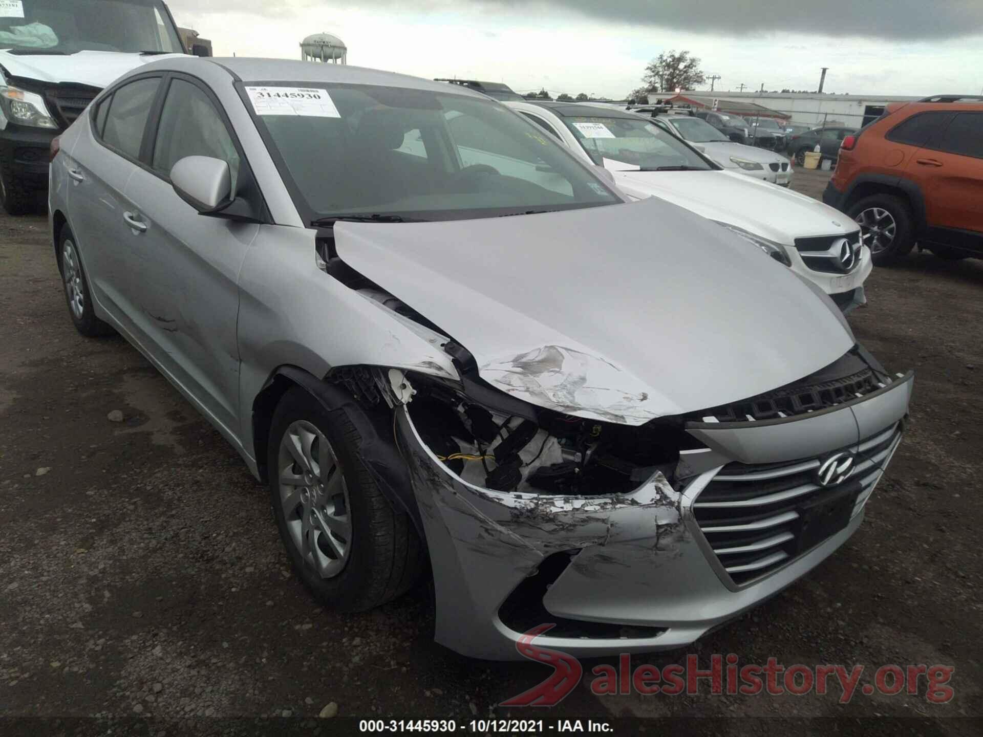 KMHD74LF8JU510445 2018 HYUNDAI ELANTRA