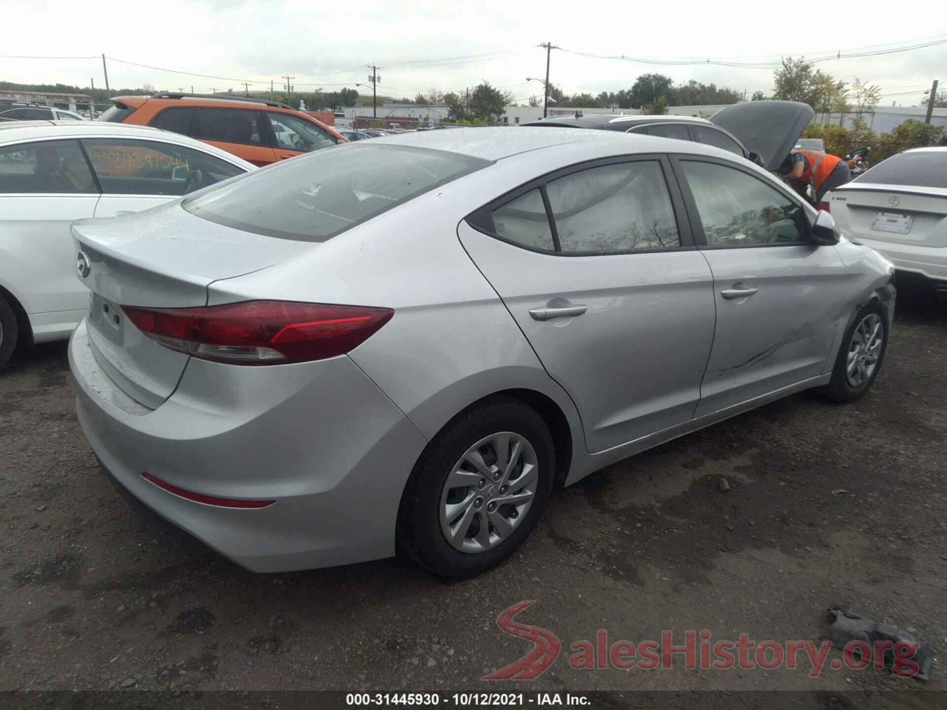 KMHD74LF8JU510445 2018 HYUNDAI ELANTRA