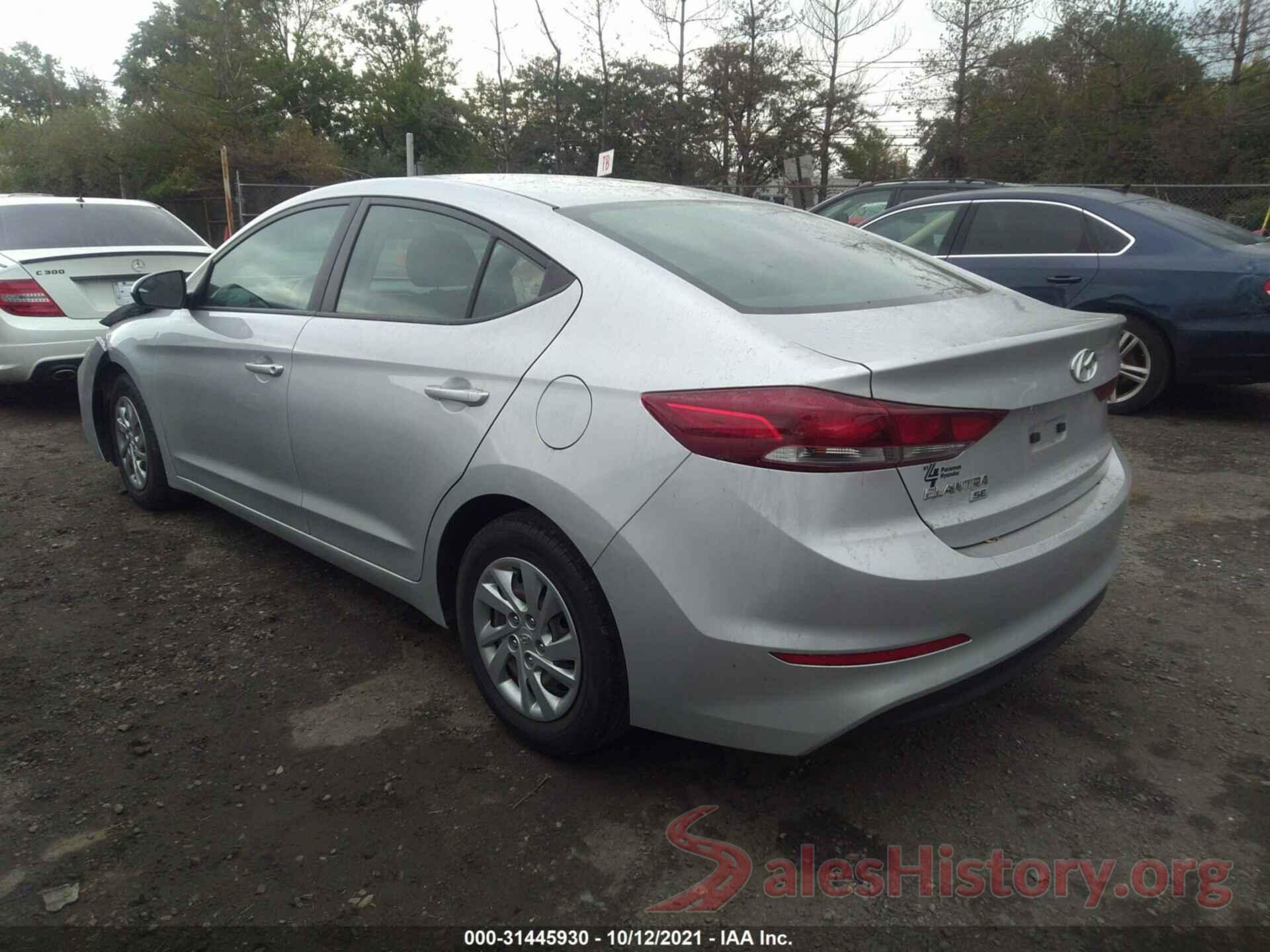 KMHD74LF8JU510445 2018 HYUNDAI ELANTRA