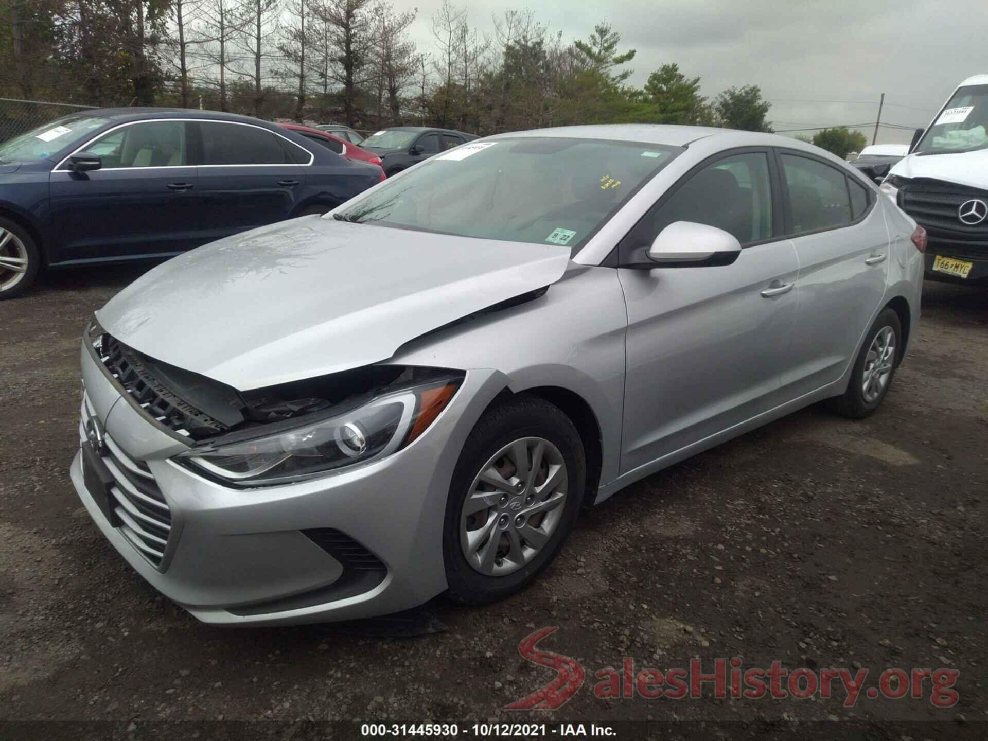 KMHD74LF8JU510445 2018 HYUNDAI ELANTRA