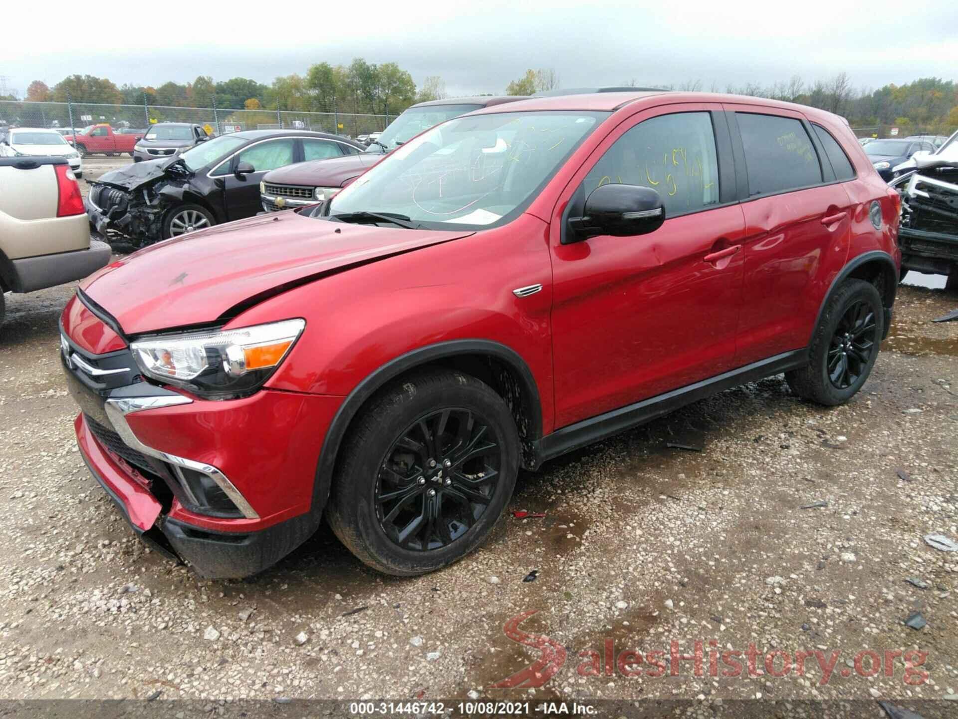 JA4AP3AU6KU027292 2019 MITSUBISHI OUTLANDER SPORT