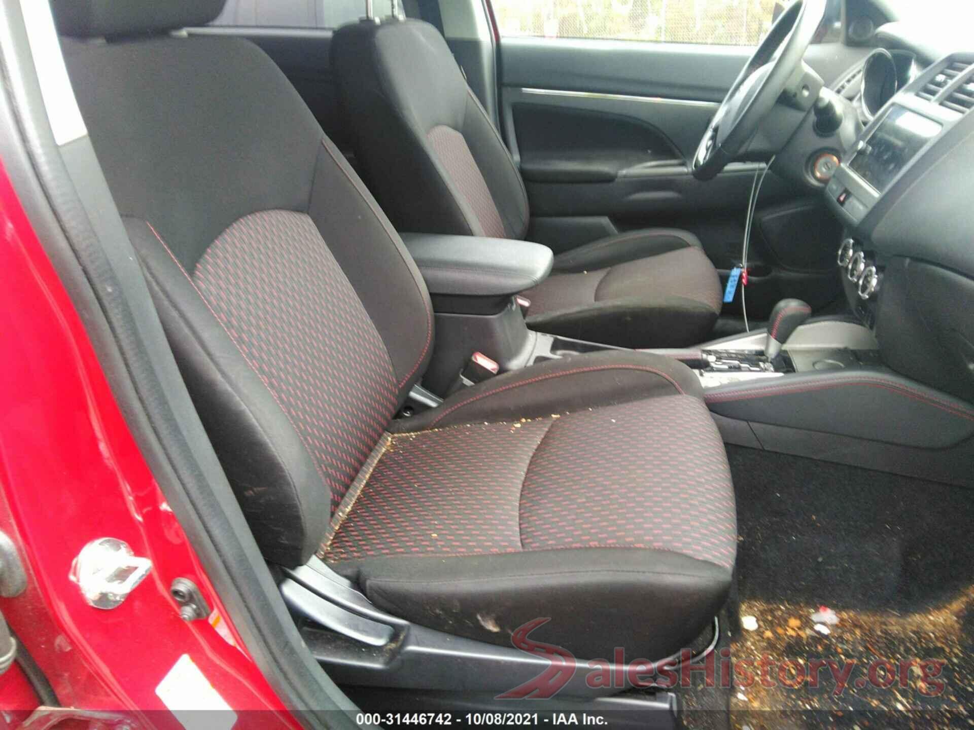 JA4AP3AU6KU027292 2019 MITSUBISHI OUTLANDER SPORT