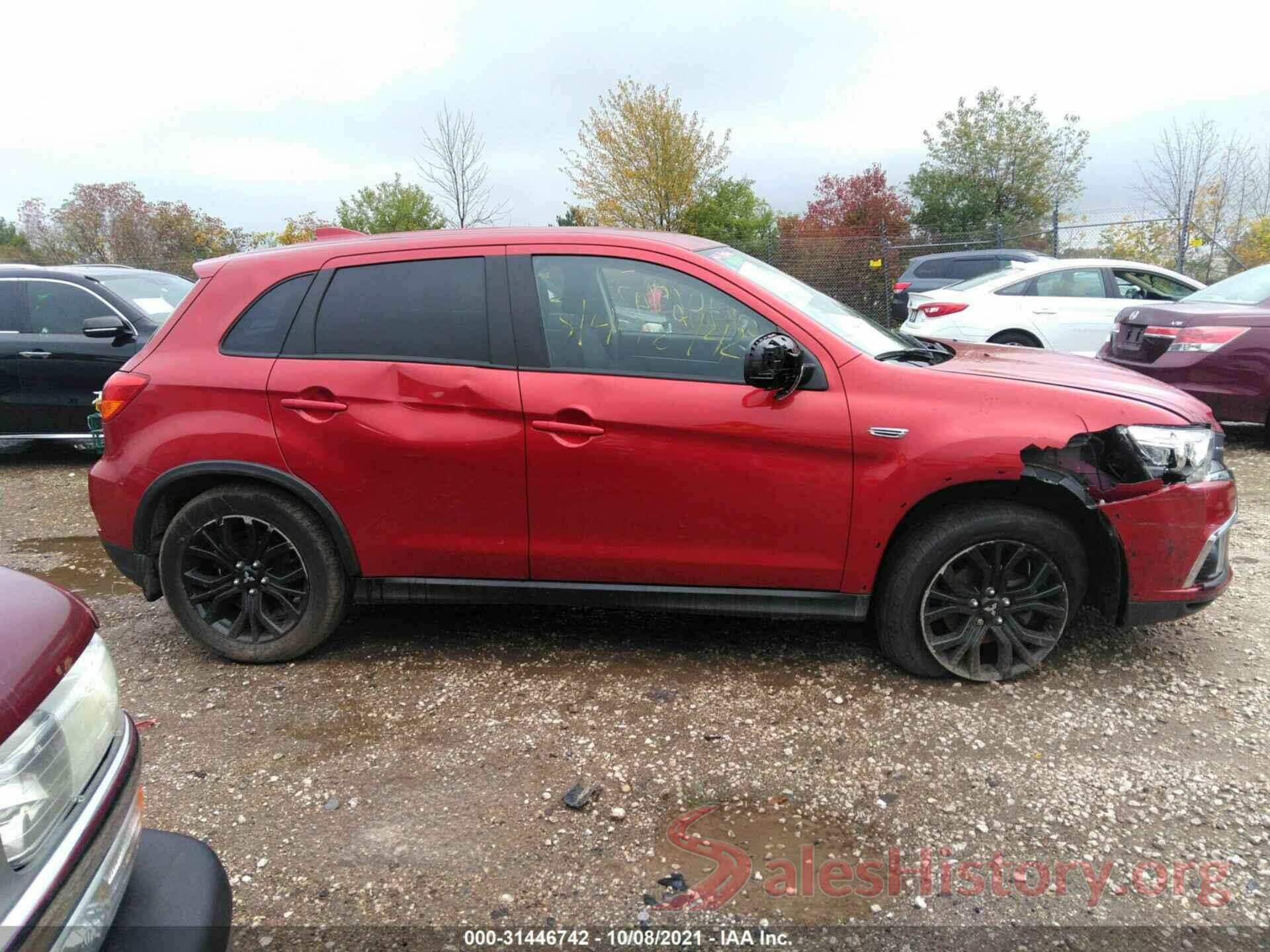 JA4AP3AU6KU027292 2019 MITSUBISHI OUTLANDER SPORT