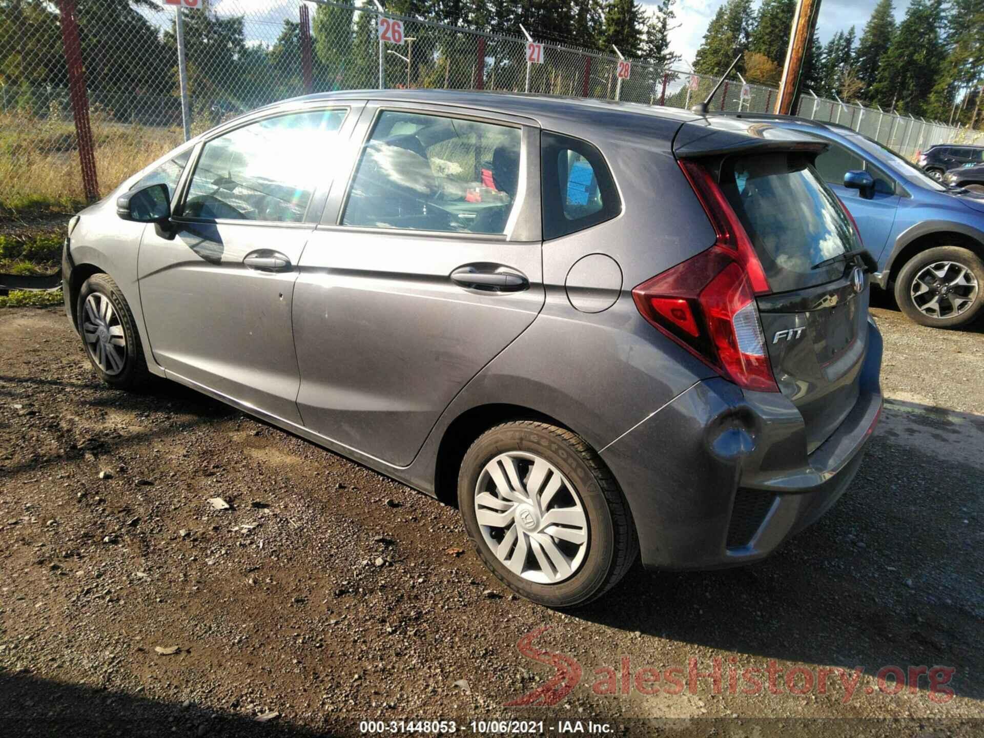 3HGGK5G51HM706721 2017 HONDA FIT