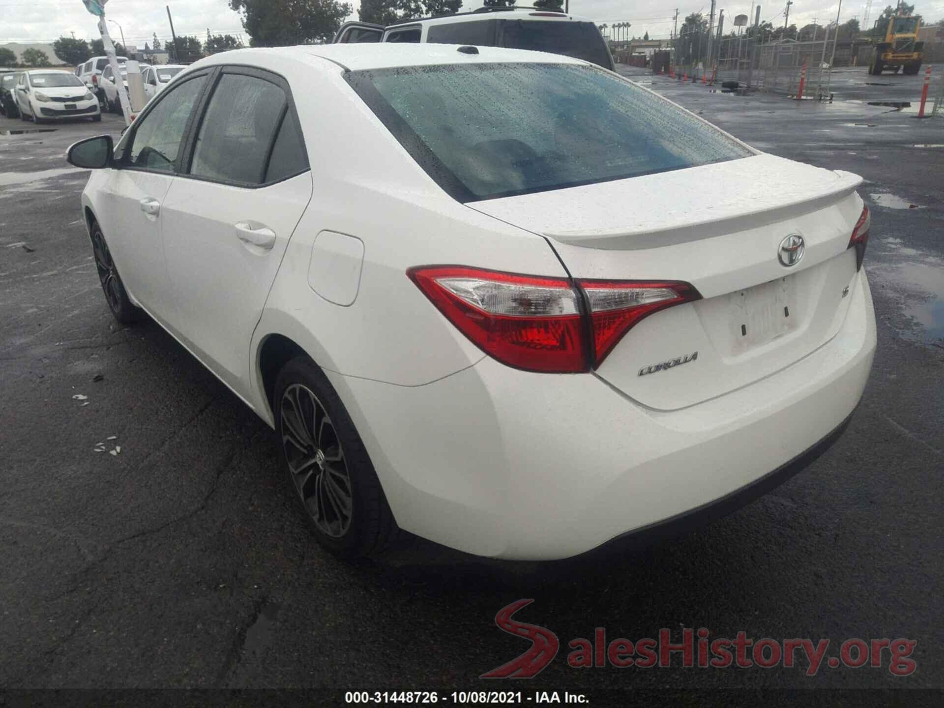 5YFBURHE2GP524459 2016 TOYOTA COROLLA