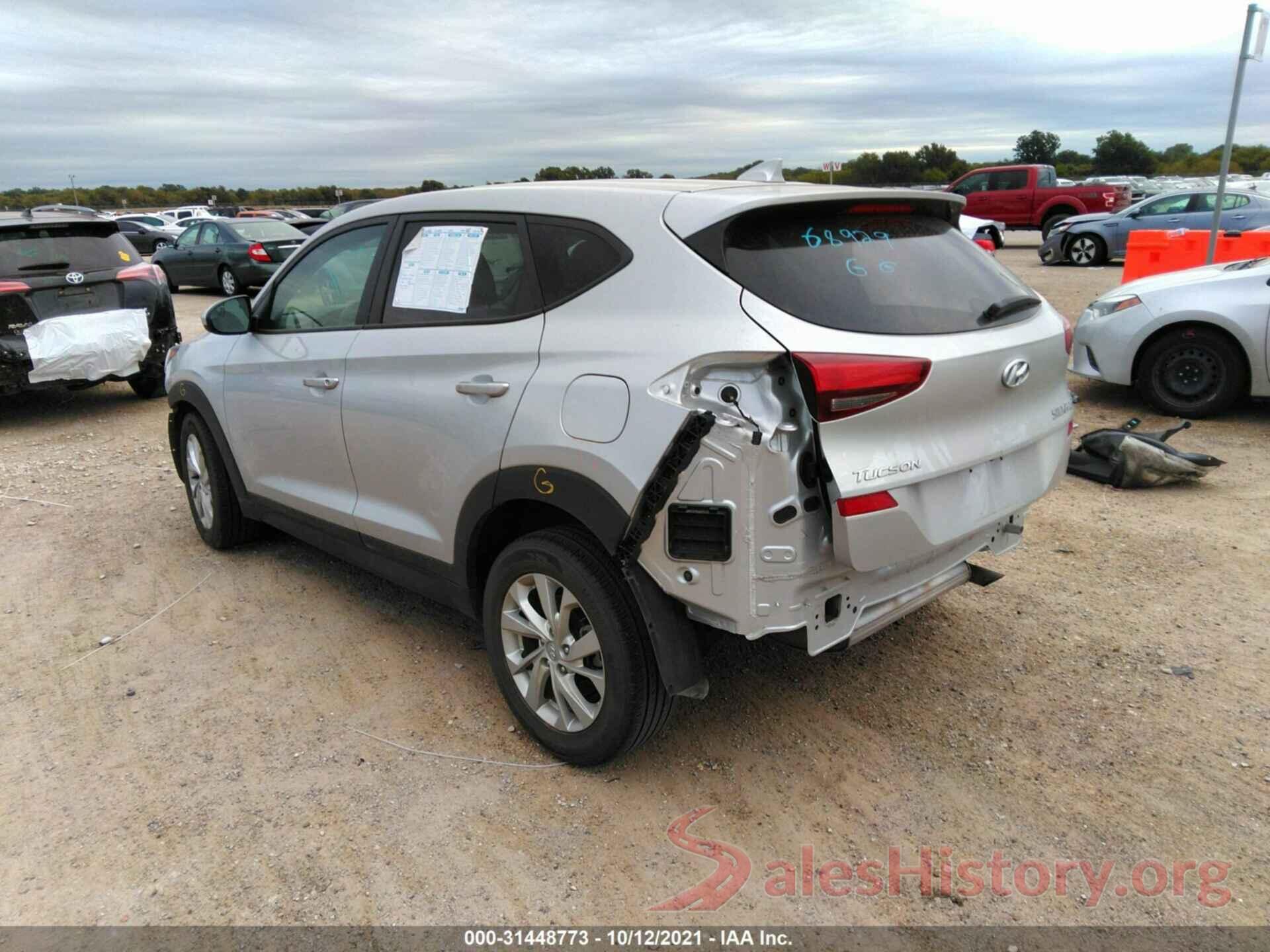 KM8J23A46KU887287 2019 HYUNDAI TUCSON