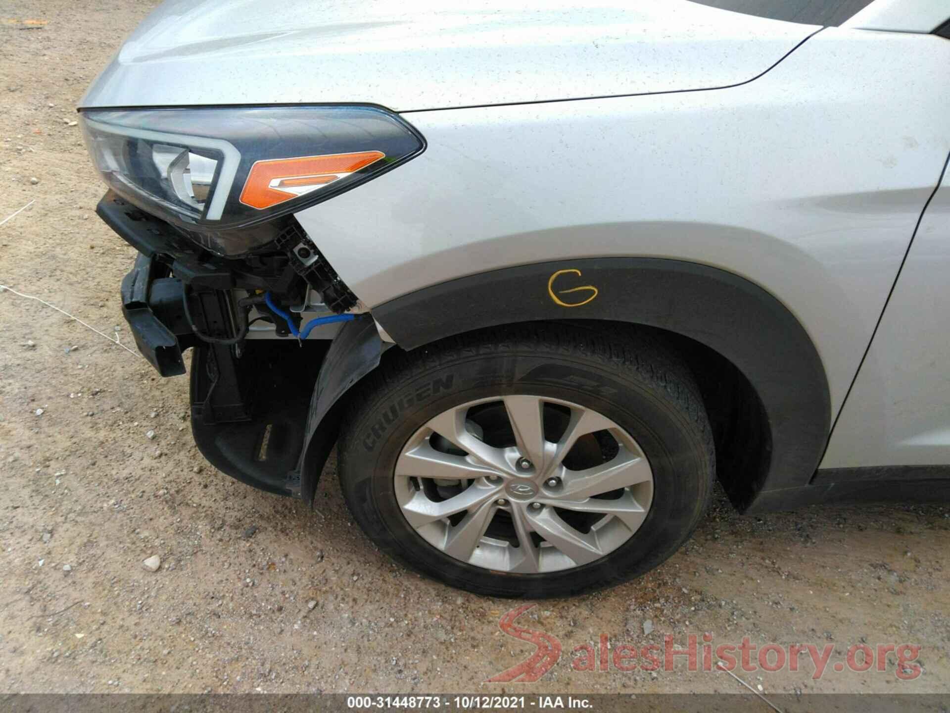 KM8J23A46KU887287 2019 HYUNDAI TUCSON