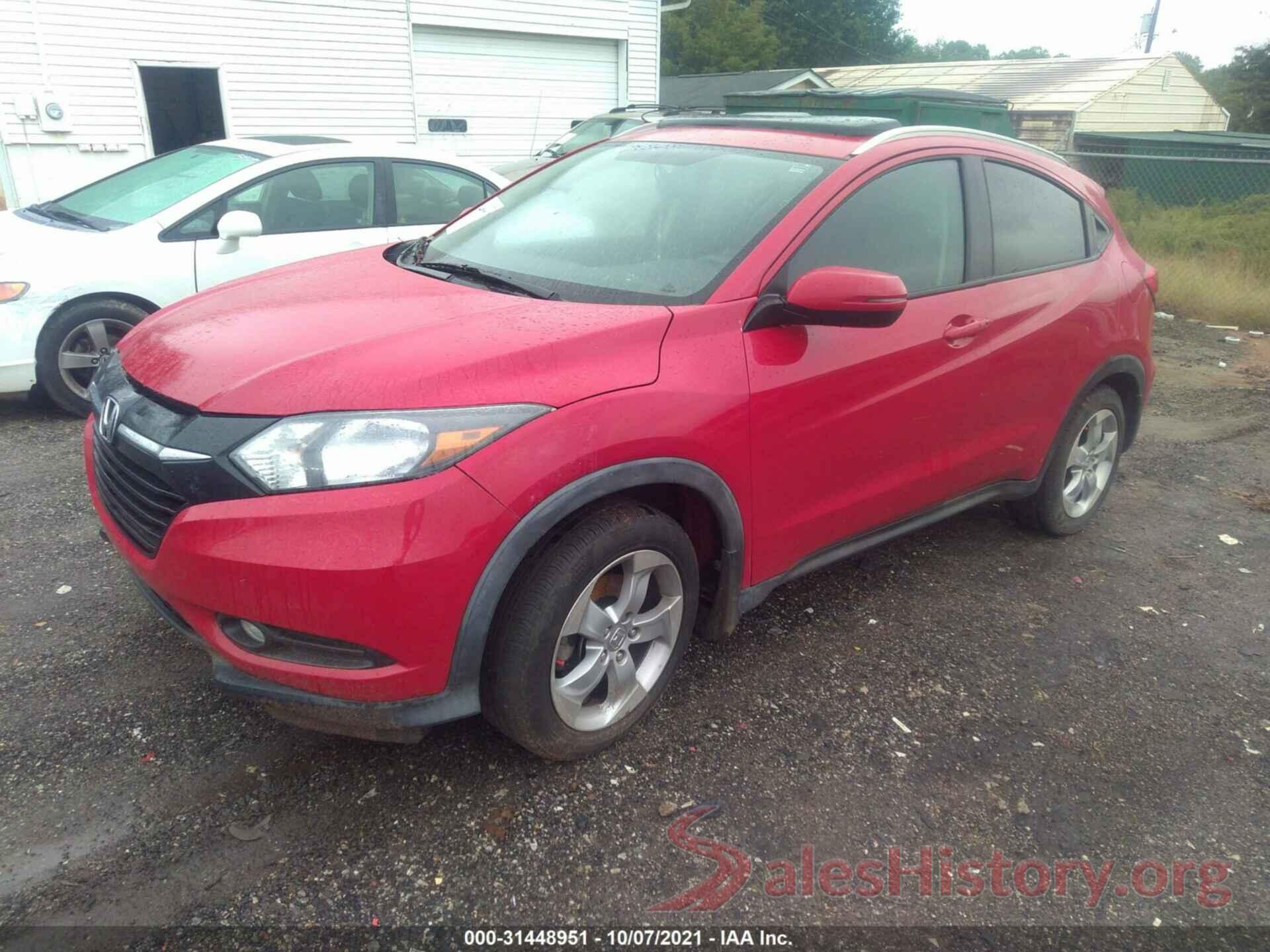 3CZRU5H77GM708497 2016 HONDA HR-V