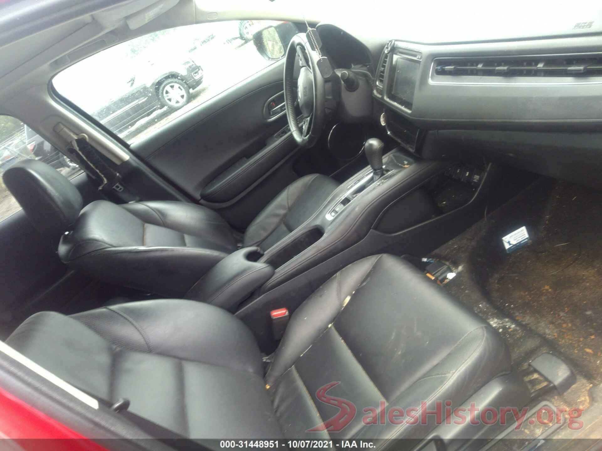 3CZRU5H77GM708497 2016 HONDA HR-V