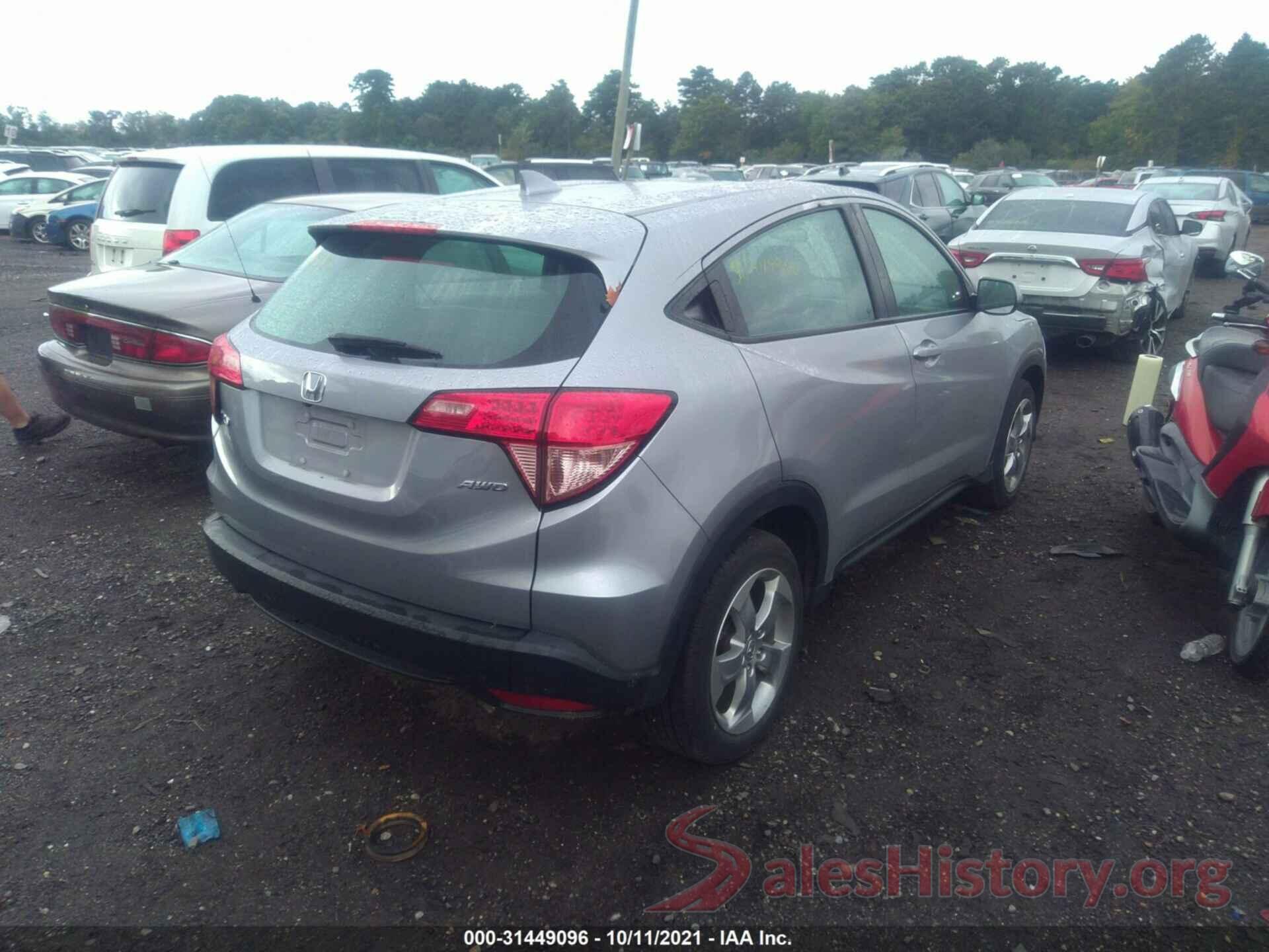 3CZRU6H3XHG710053 2017 HONDA HR-V