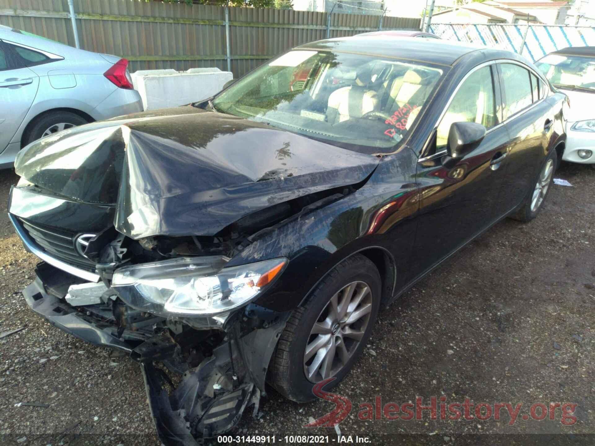 JM1GJ1U51G1464166 2016 MAZDA MAZDA6