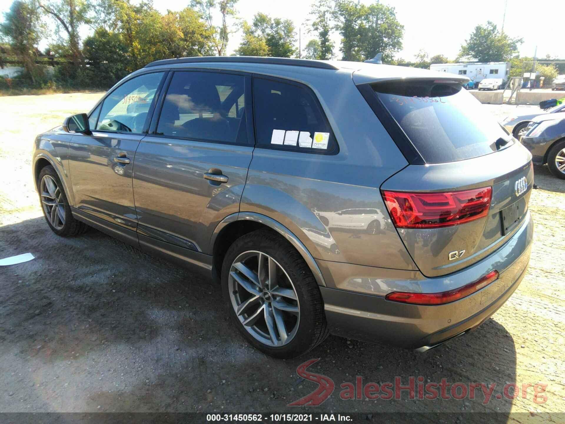 WA1VAAF71HD051566 2017 AUDI Q7