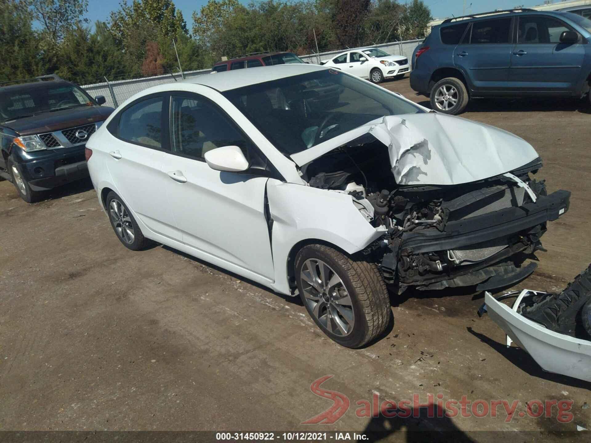 KMHCT4AE4HU372110 2017 HYUNDAI ACCENT