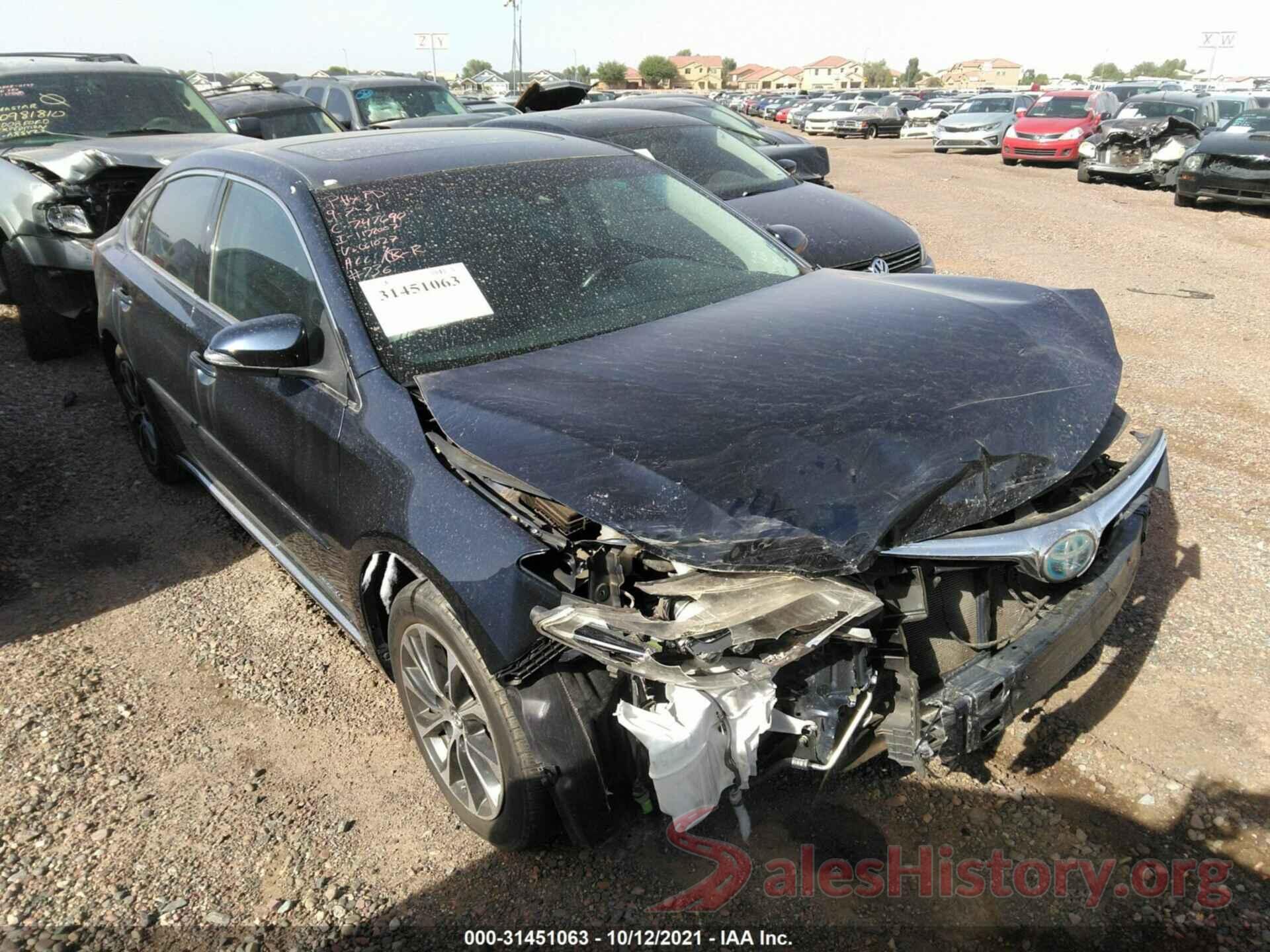 4T1BD1EB0JU061027 2018 TOYOTA AVALON