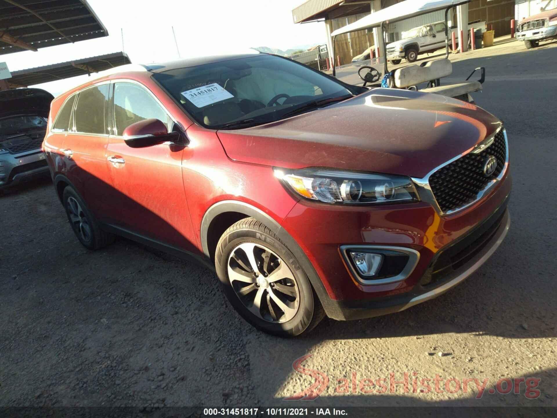 5XYPH4A57HG292194 2017 KIA SORENTO