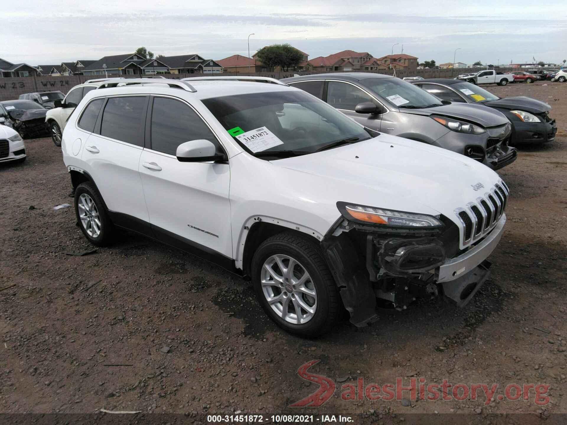 1C4PJLCB6JD537573 2018 JEEP CHEROKEE