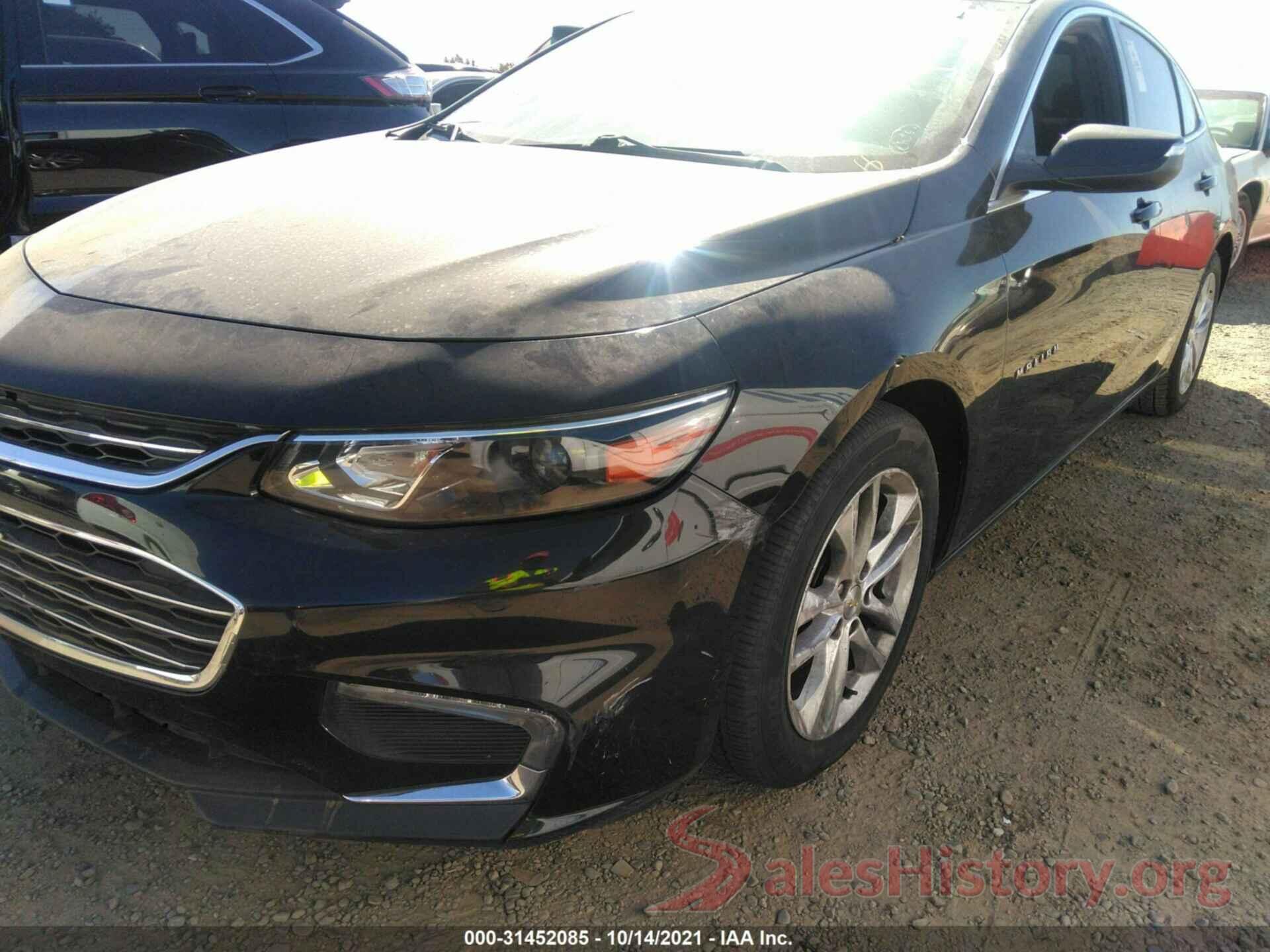 1G1ZE5STXHF173491 2017 CHEVROLET MALIBU