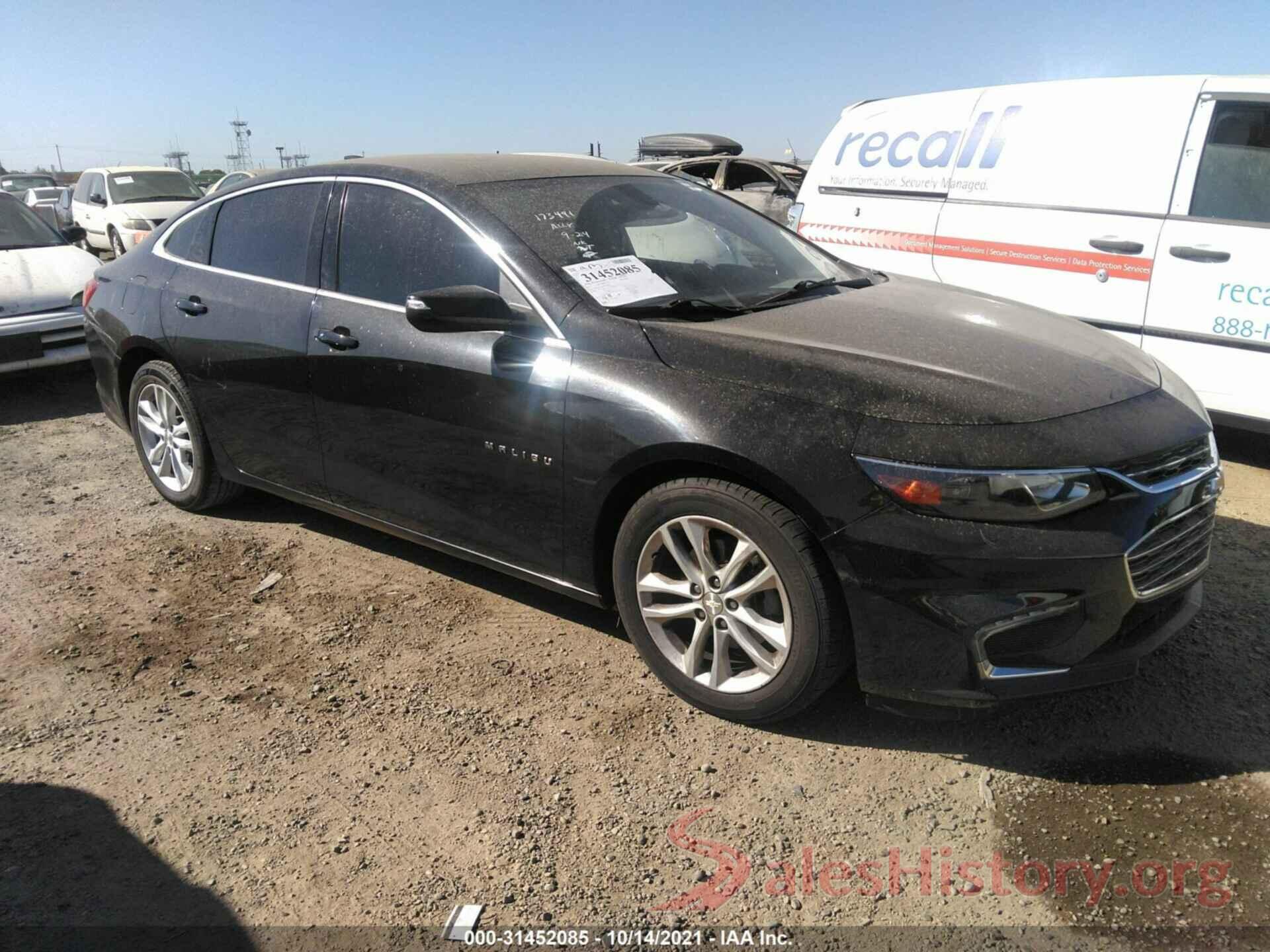 1G1ZE5STXHF173491 2017 CHEVROLET MALIBU