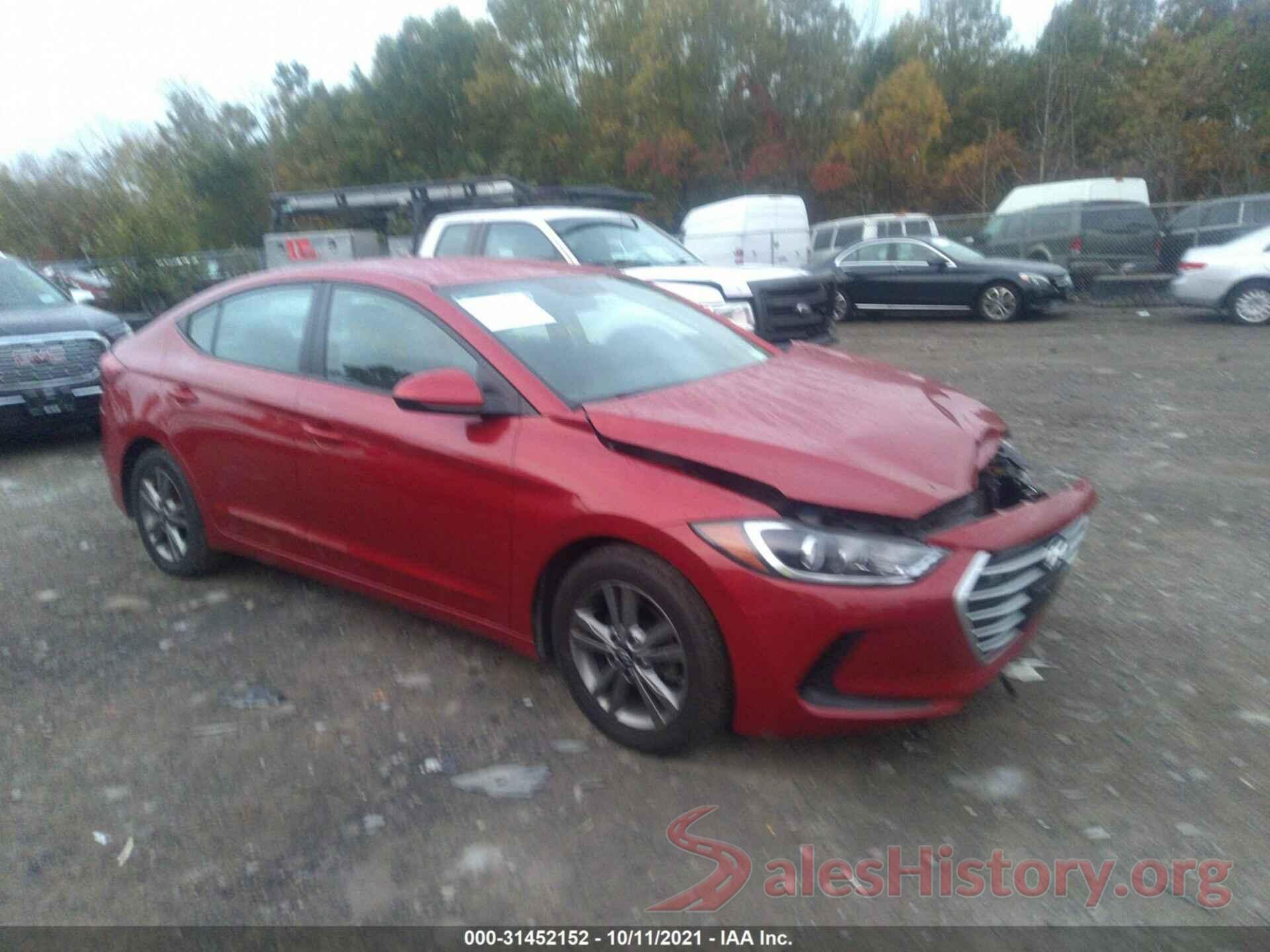 5NPD84LF1JH244052 2018 HYUNDAI ELANTRA