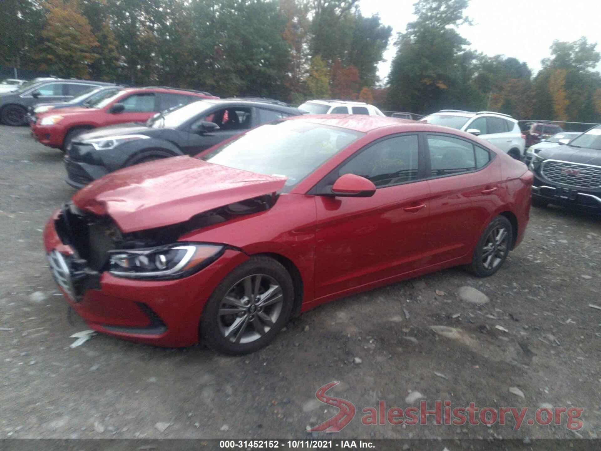 5NPD84LF1JH244052 2018 HYUNDAI ELANTRA