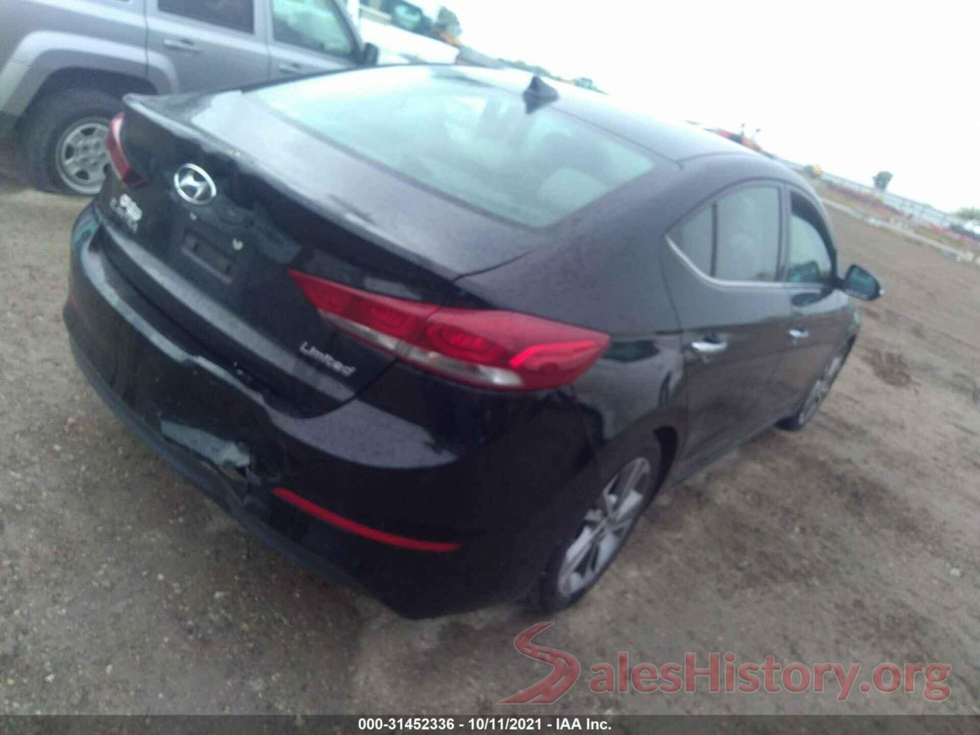 5NPD84LF6HH049705 2017 HYUNDAI ELANTRA