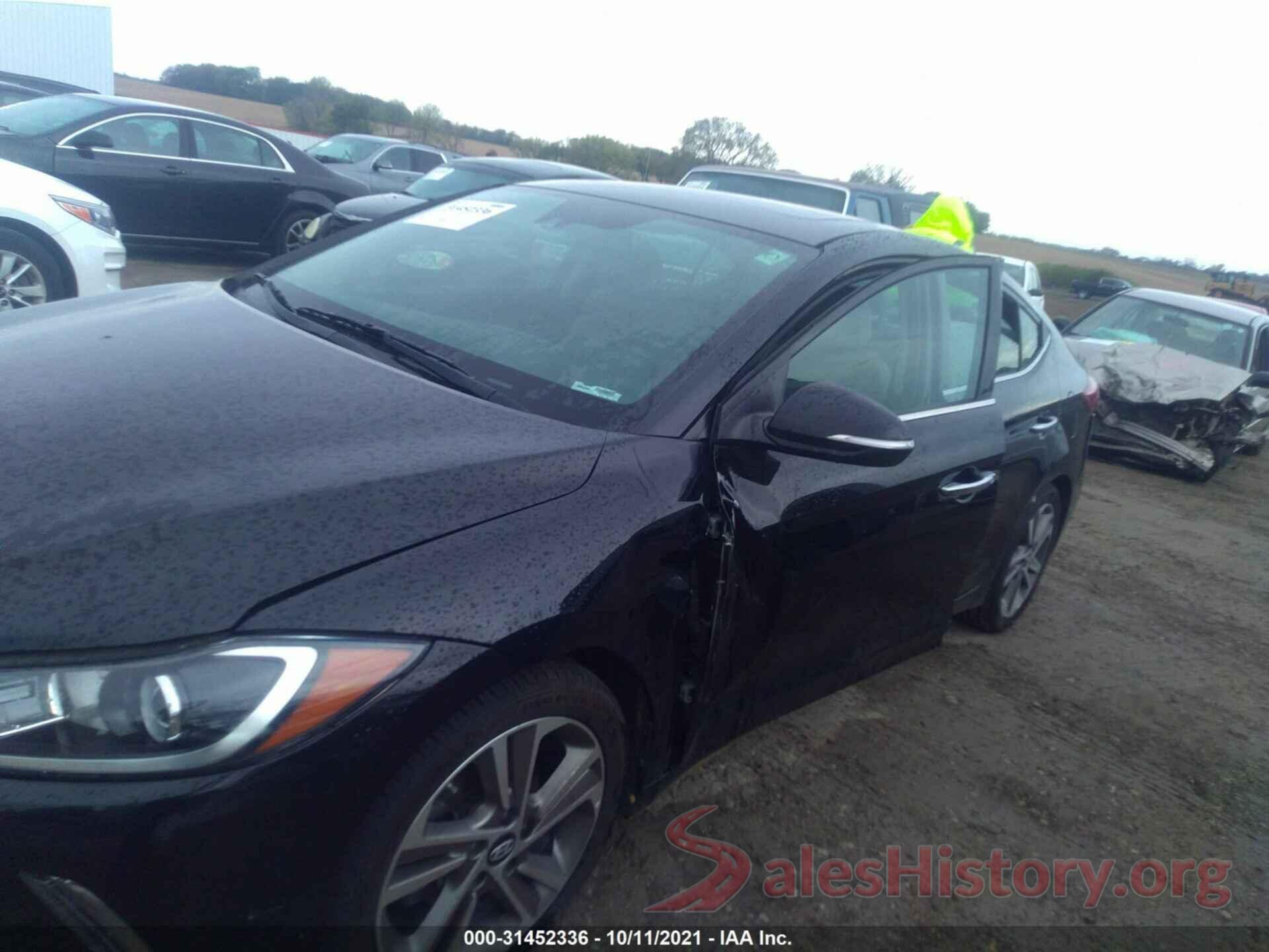 5NPD84LF6HH049705 2017 HYUNDAI ELANTRA